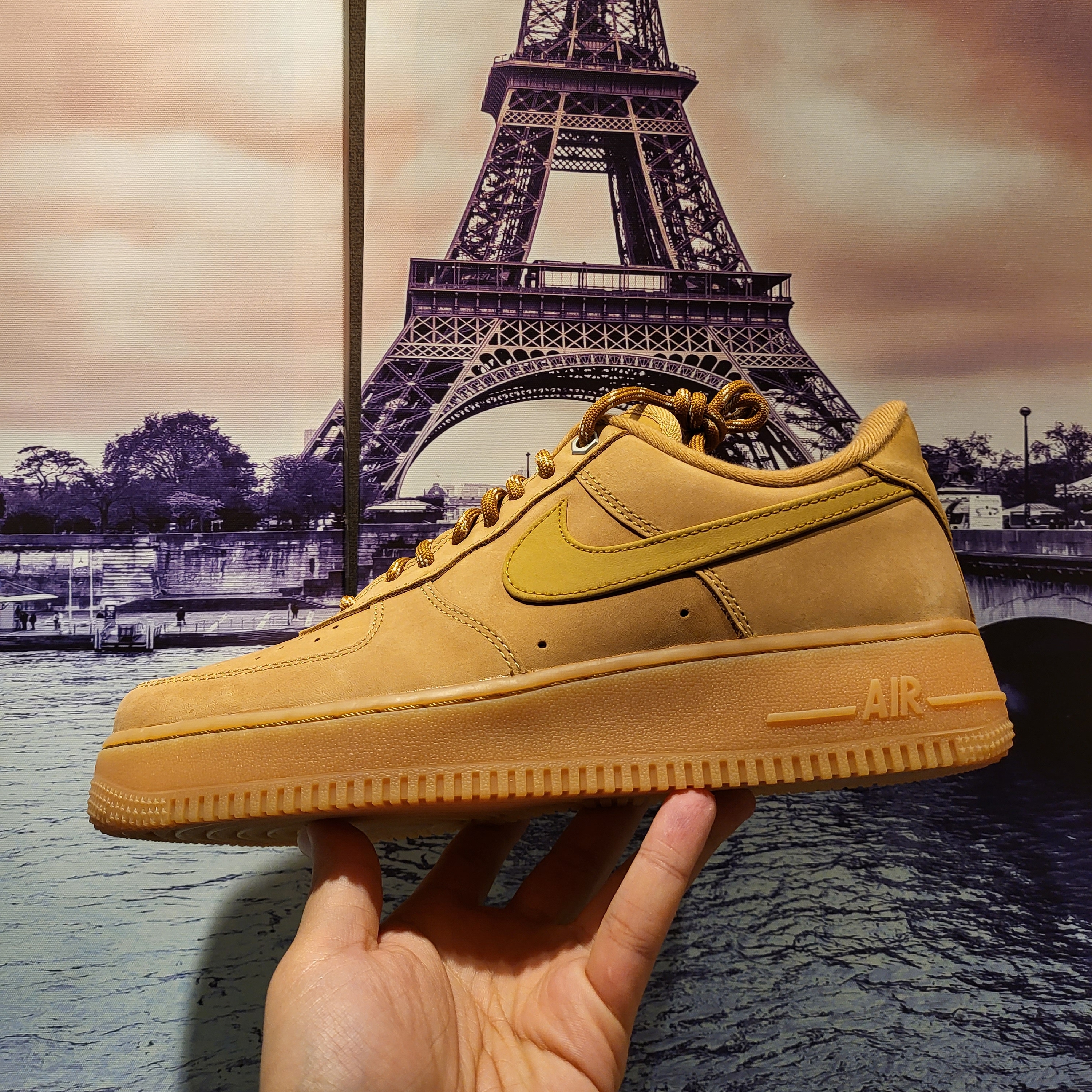Nike Air Force 1 '07 WB Flax 착용 스타일 - 5