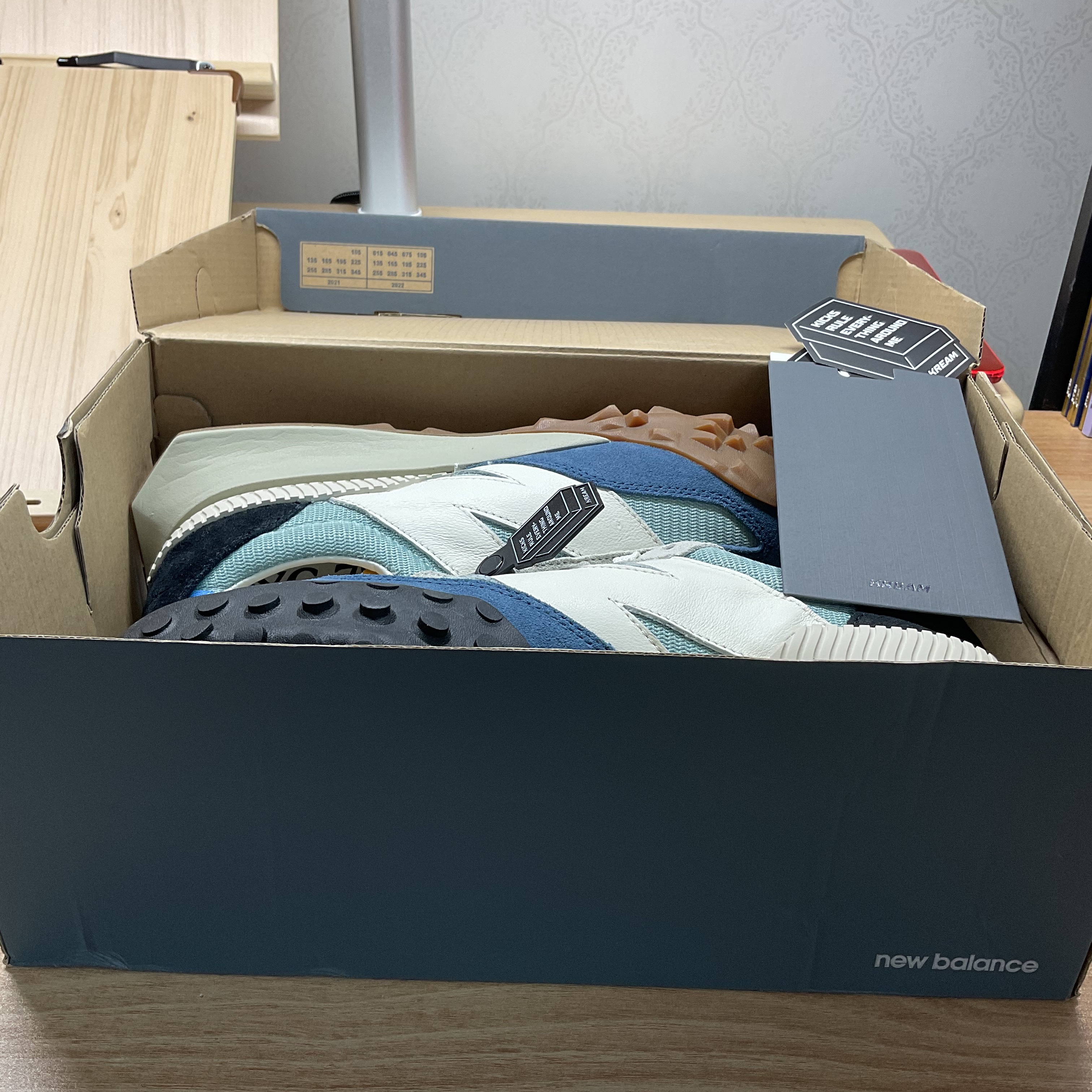 New Balance XC-72 Storm Blue 착용 스타일 - 4