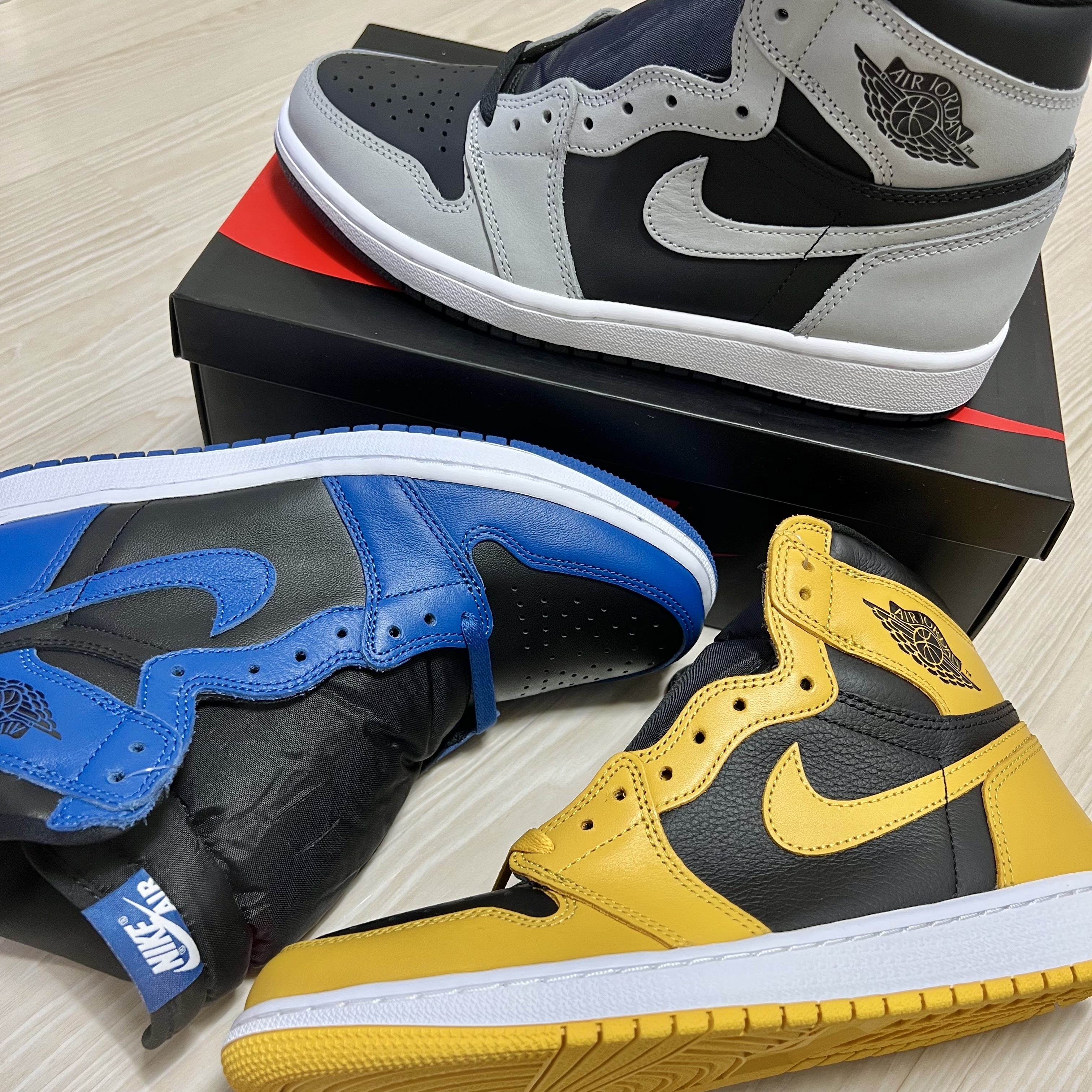 Jordan 1 Retro High OG Shadow 2.0, Jordan 1 Retro High OG Dark Marina Blue 착용 스타일