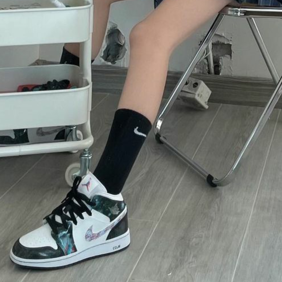 (GS) Jordan 1 Mid SE Take Flight 착용 스타일 - 1