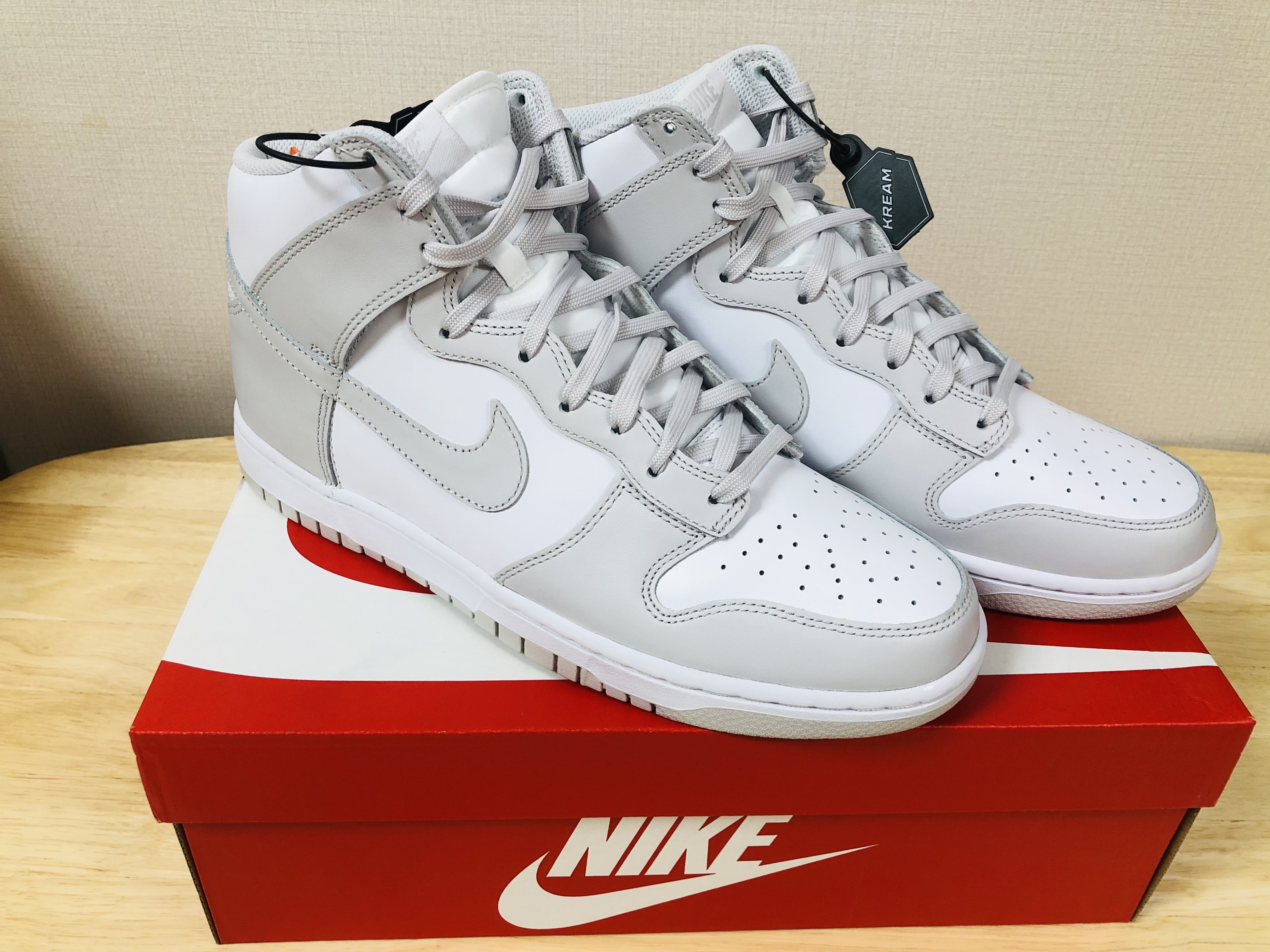 Nike Dunk High Retro Vast Grey 착용 스타일