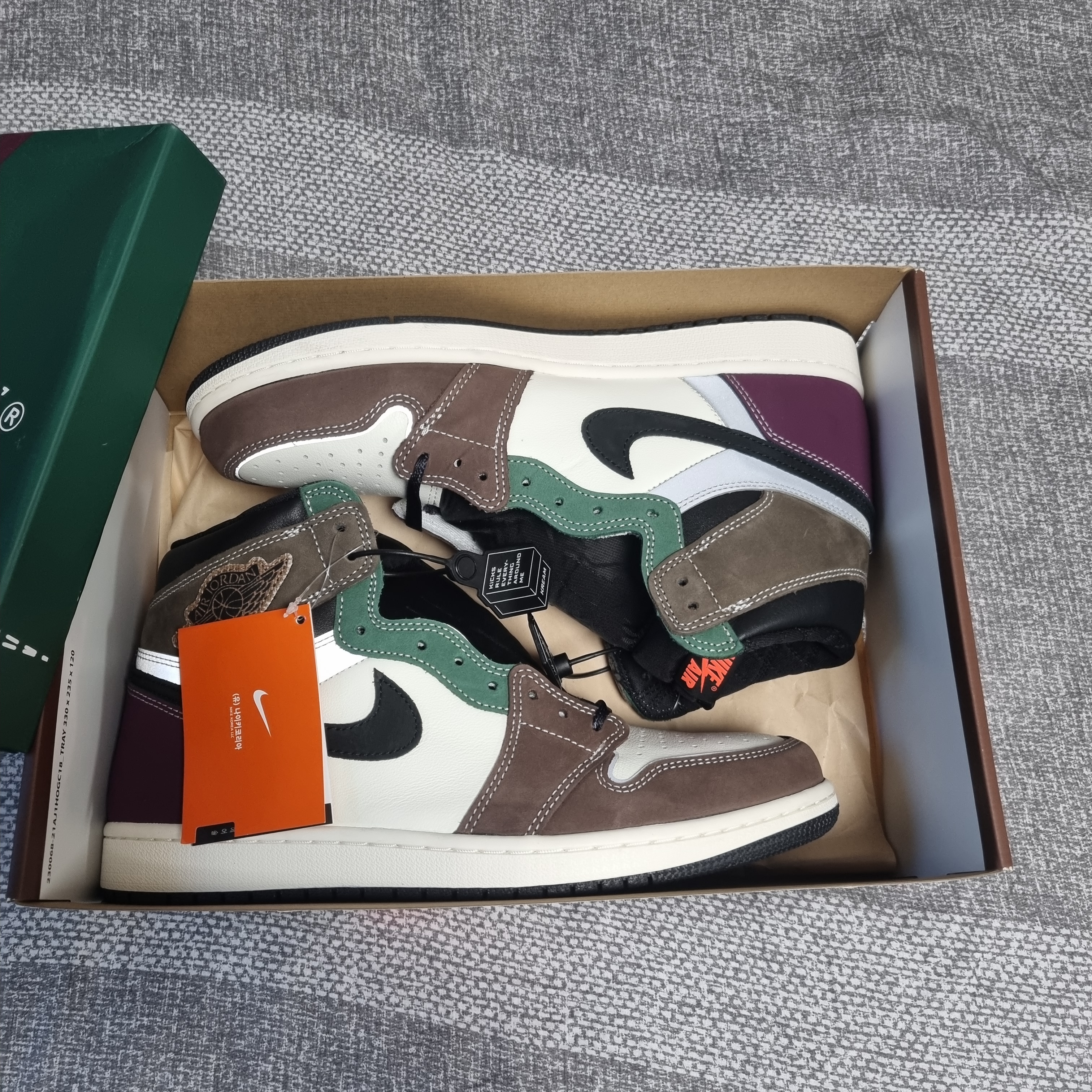 Jordan 1 Retro High OG Craft 착용 스타일 - 2