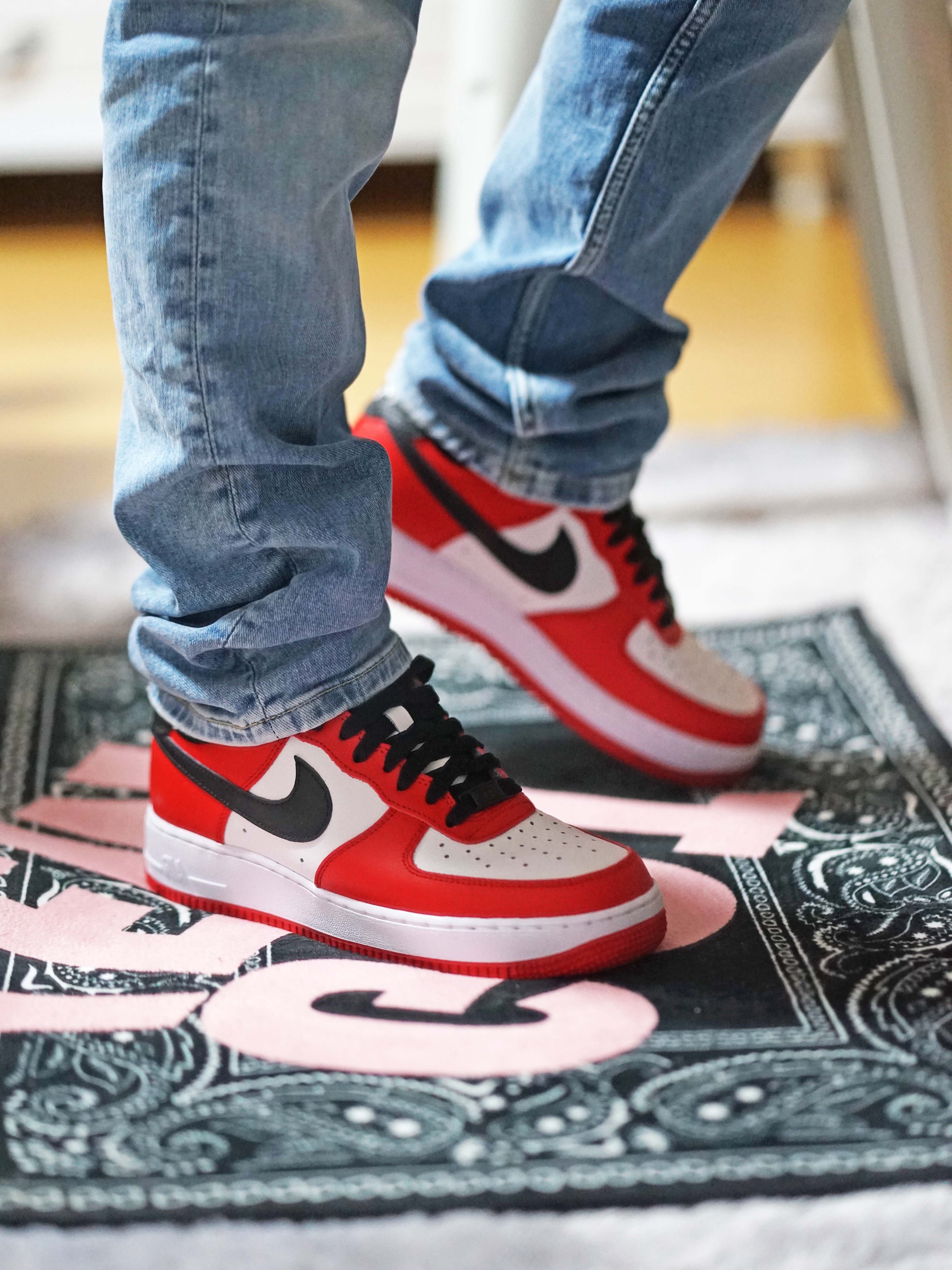 Nike Air Force 1 '07 Low White, (W) Nike Air Force 1 '07 Low White 착용 스타일 - 1