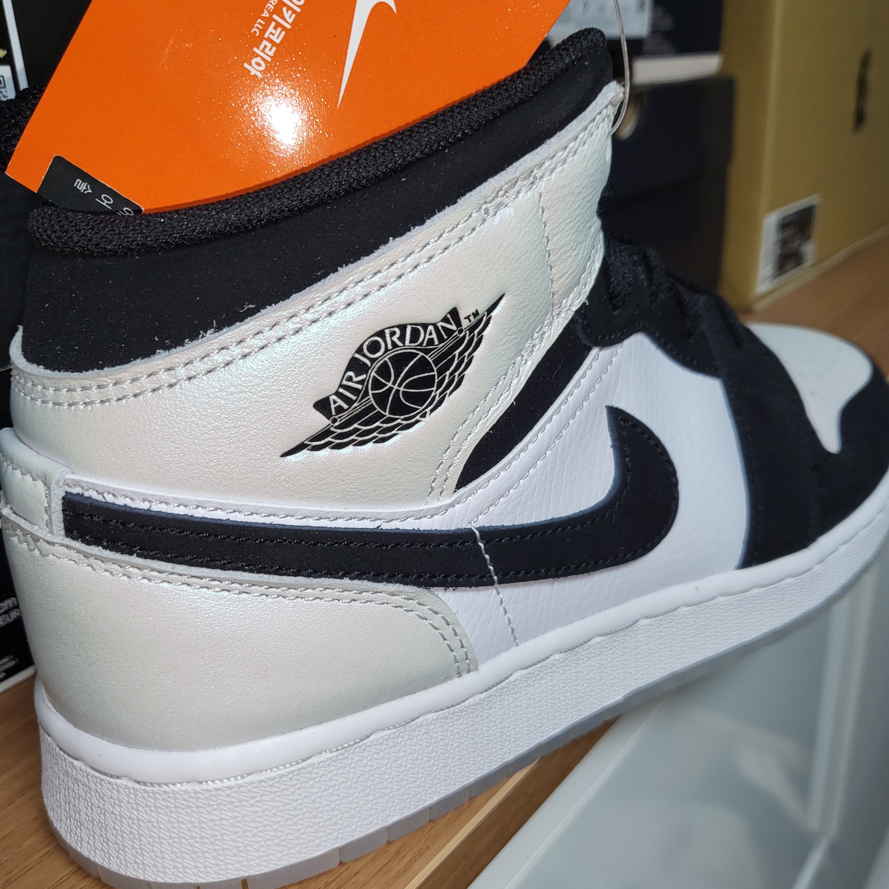 (GS) Jordan 1 Mid SE Diamond 착용 스타일