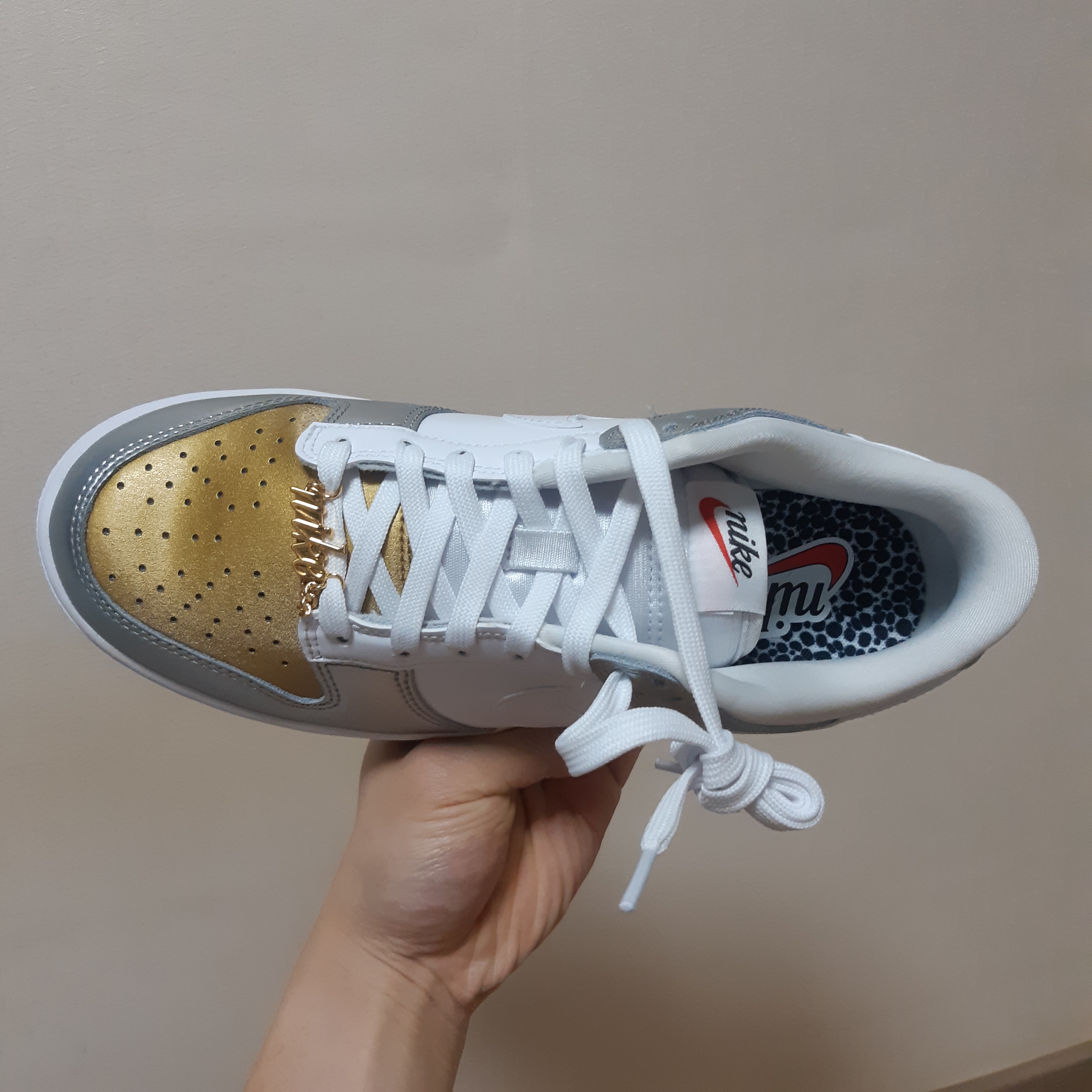 (W) Nike Dunk Low SE Heirloom 착용 스타일 - 2