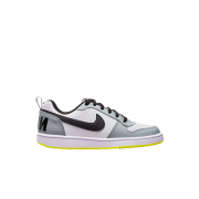 (GS) Nike Court Borough Low White Black Wolf Grey