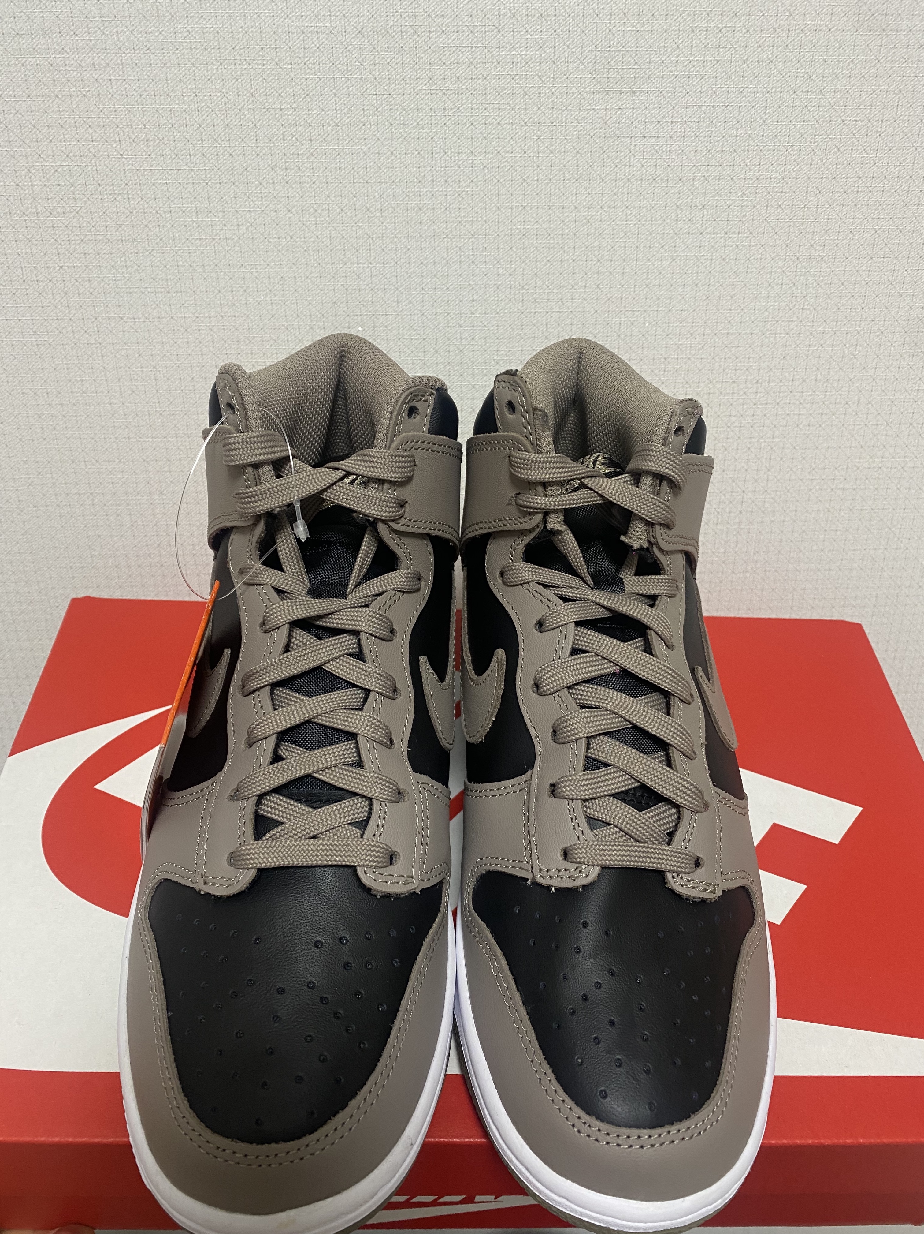 (W) Nike Dunk High Moon Fossil 착용 스타일 - 2