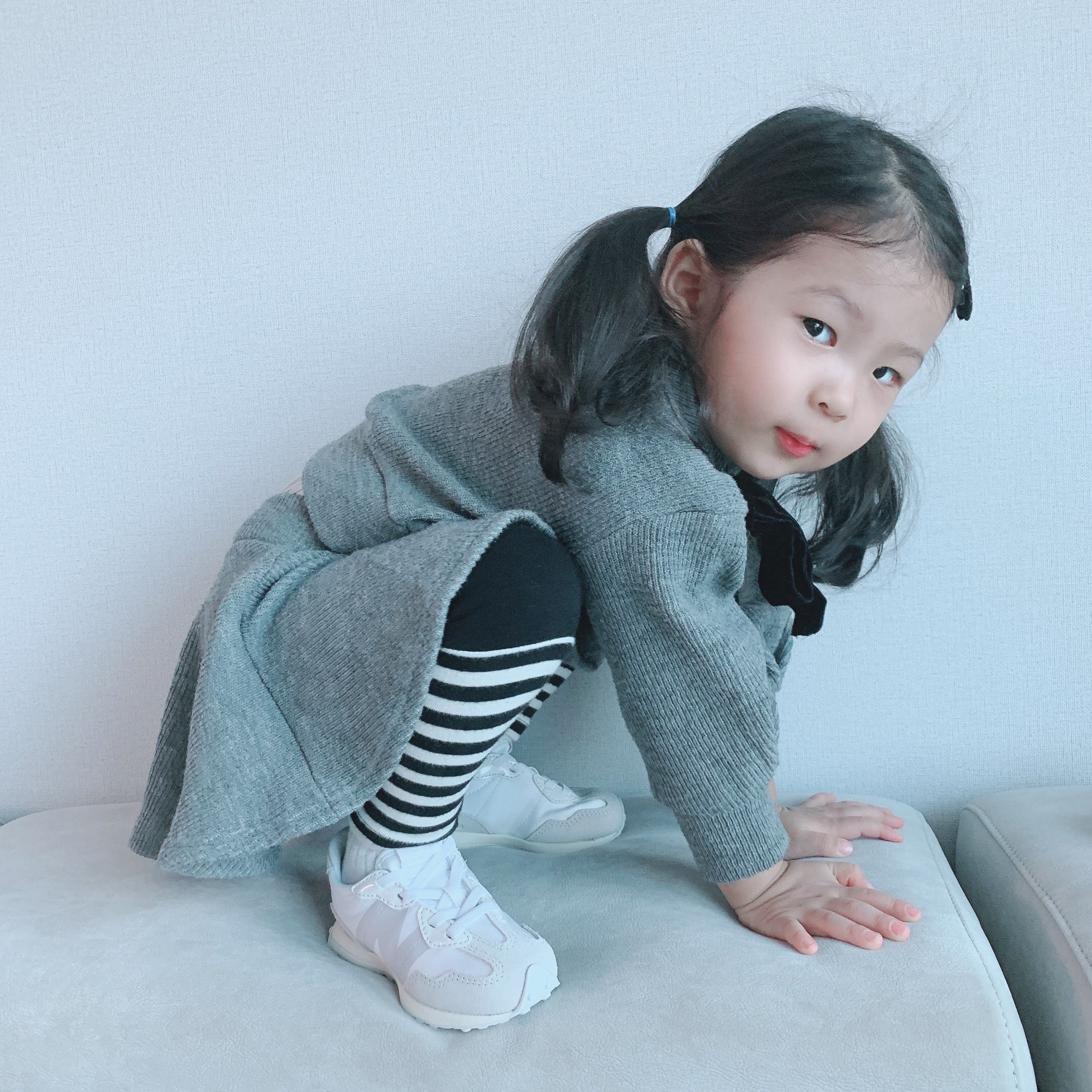 (PS) New Balance 327 Moonbeam 착용 스타일 - 2