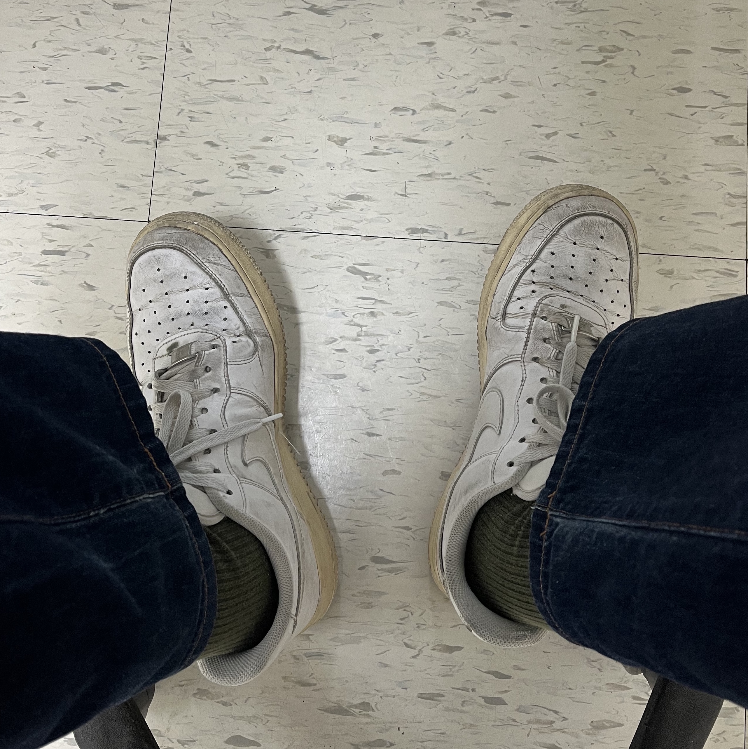 Nike Air Force 1 '07 Low White 착용 스타일