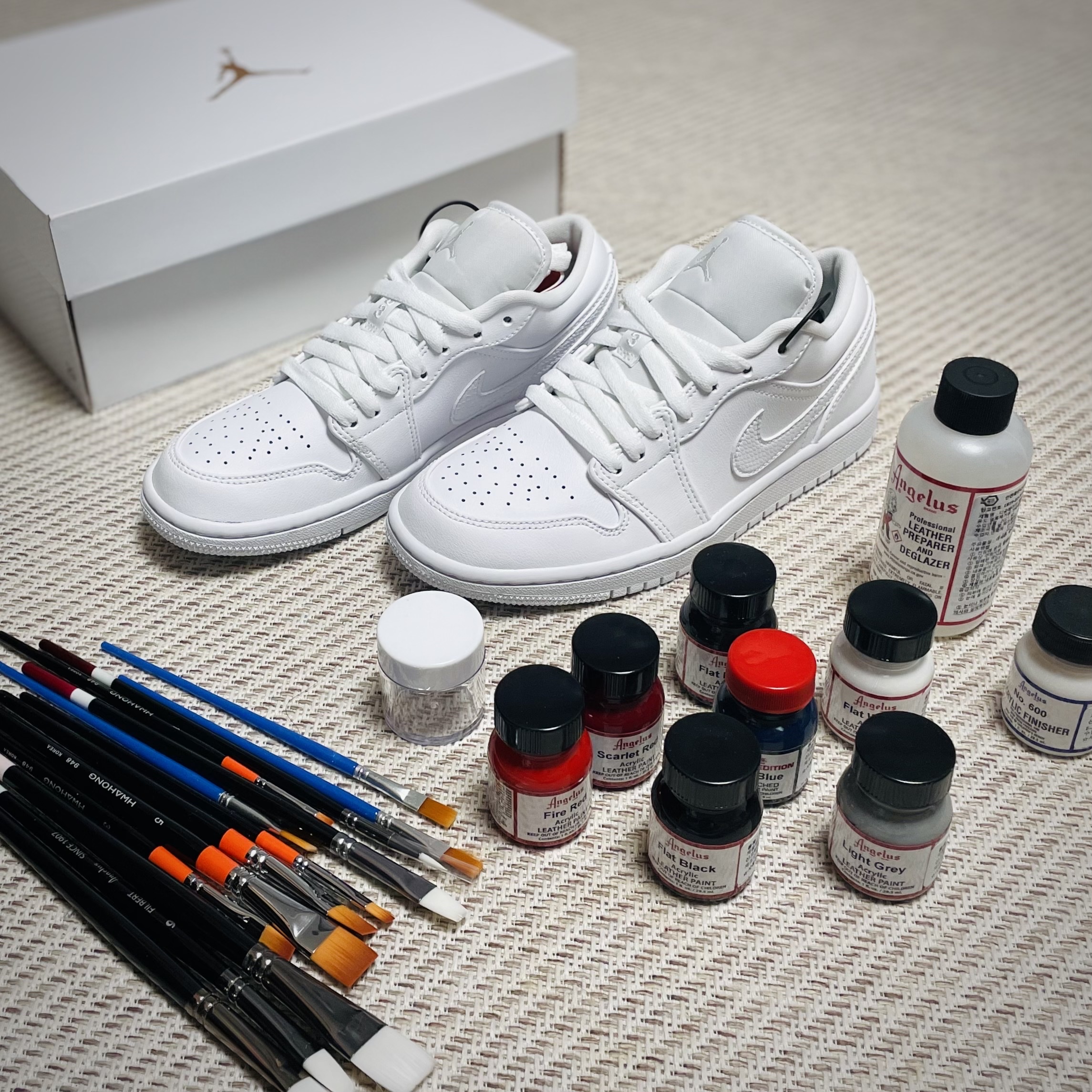 (W) Jordan 1 Low Triple White 2020 착용 스타일