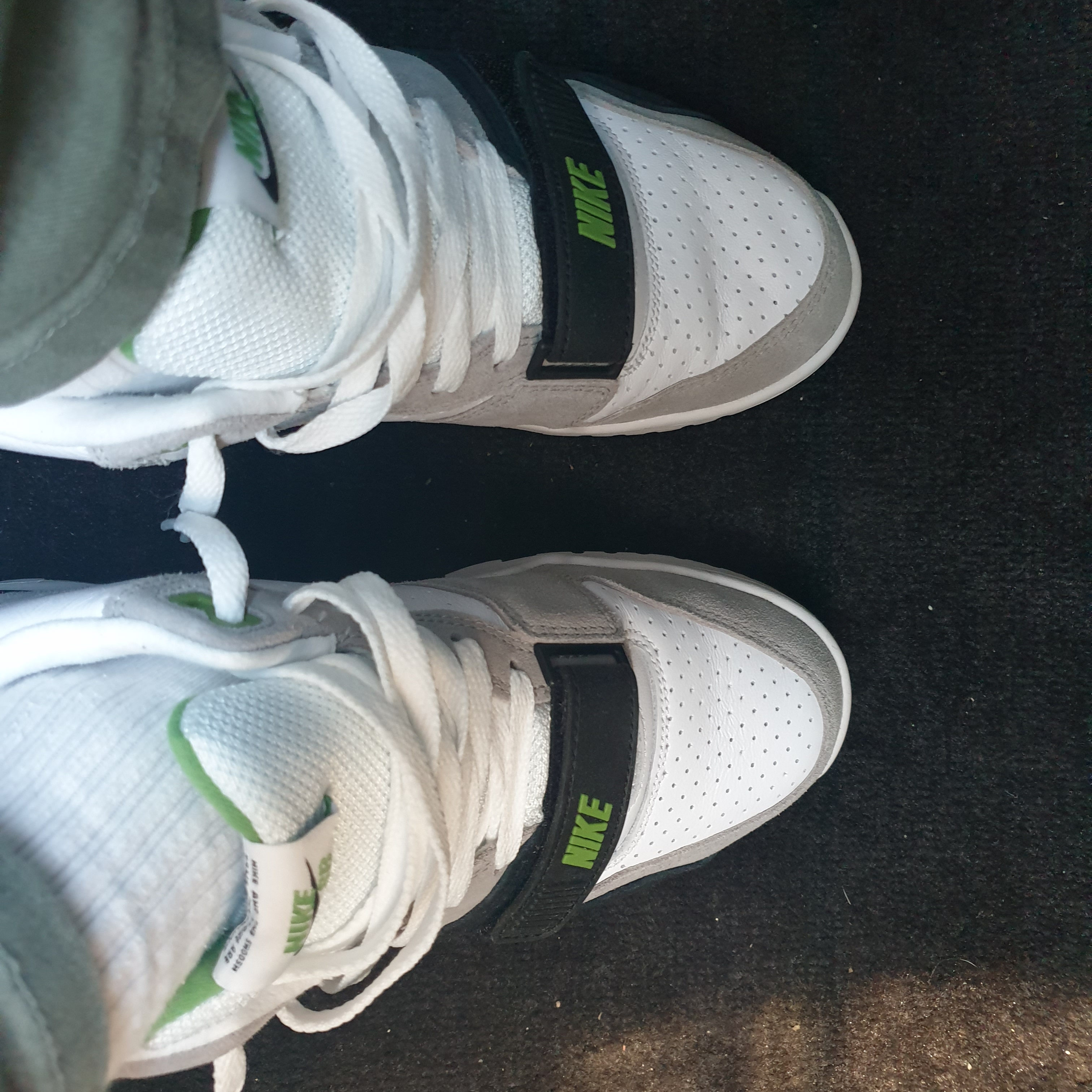 Nike SB Air Trainer 1 Chlorophyll 2020 착용 스타일 - 1