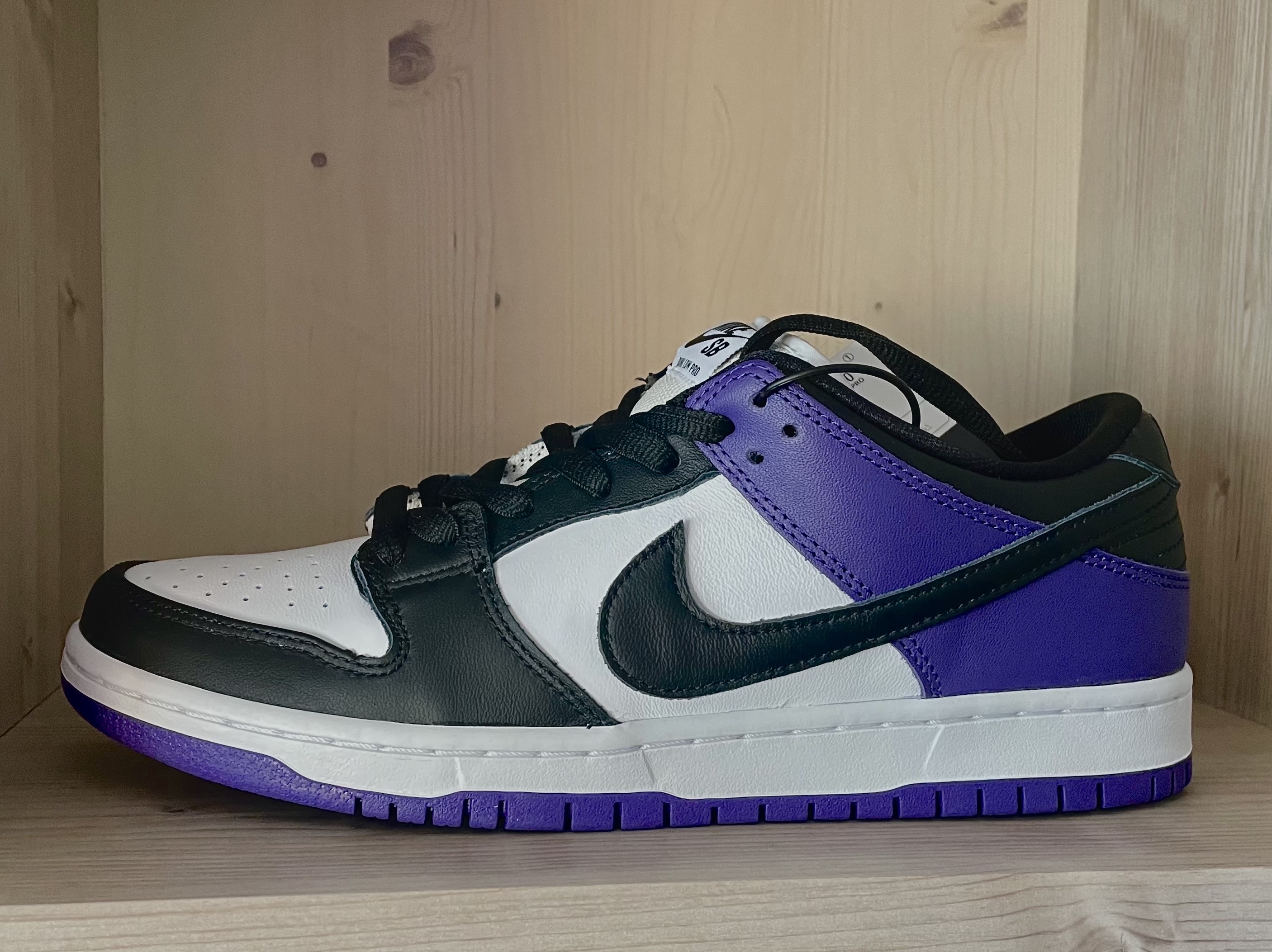 Nike SB Dunk Low Pro Court Purple 착용 스타일