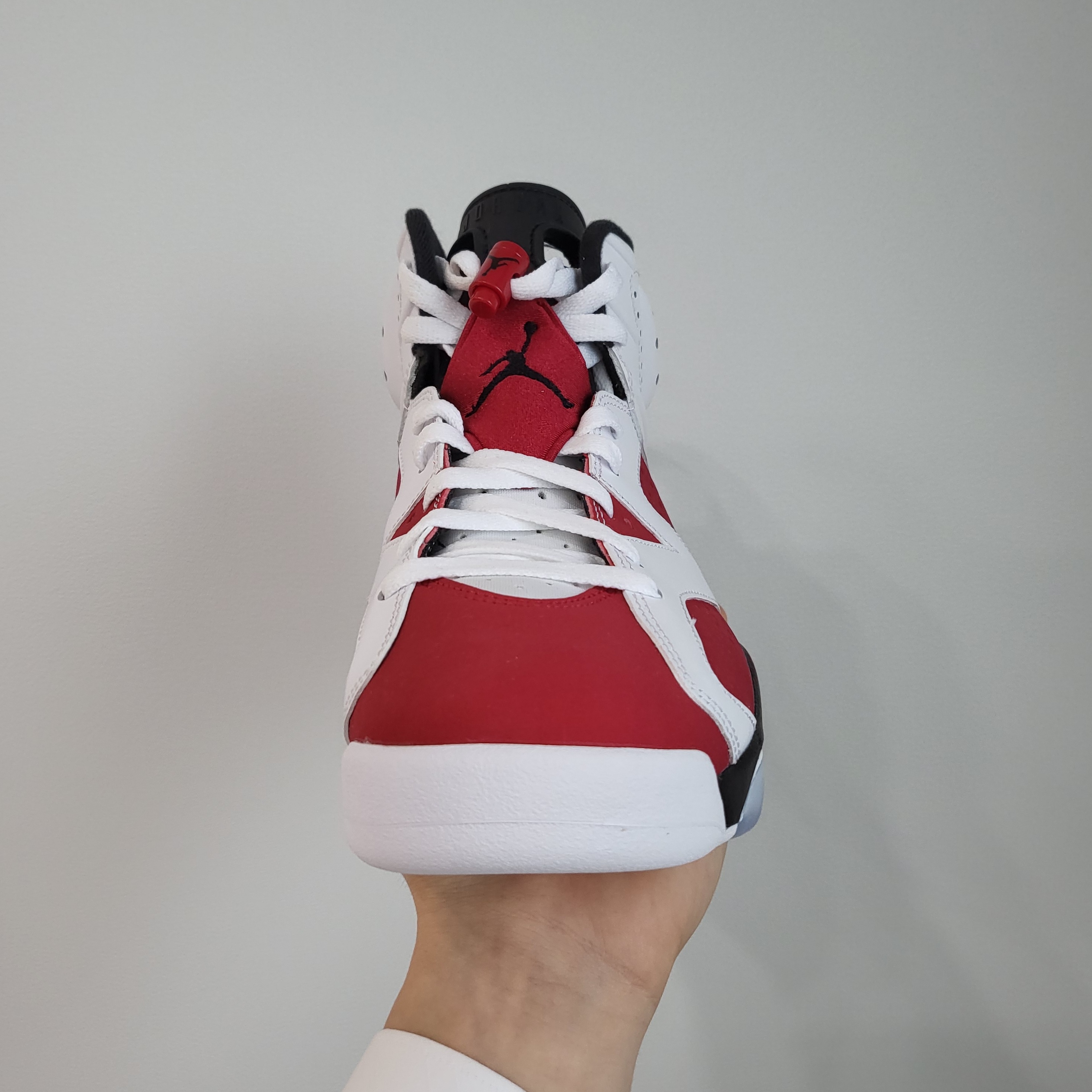 Jordan 6 Retro Carmine 2021, (GS) Jordan 6 Retro Carmine 2021 착용 스타일 - 2