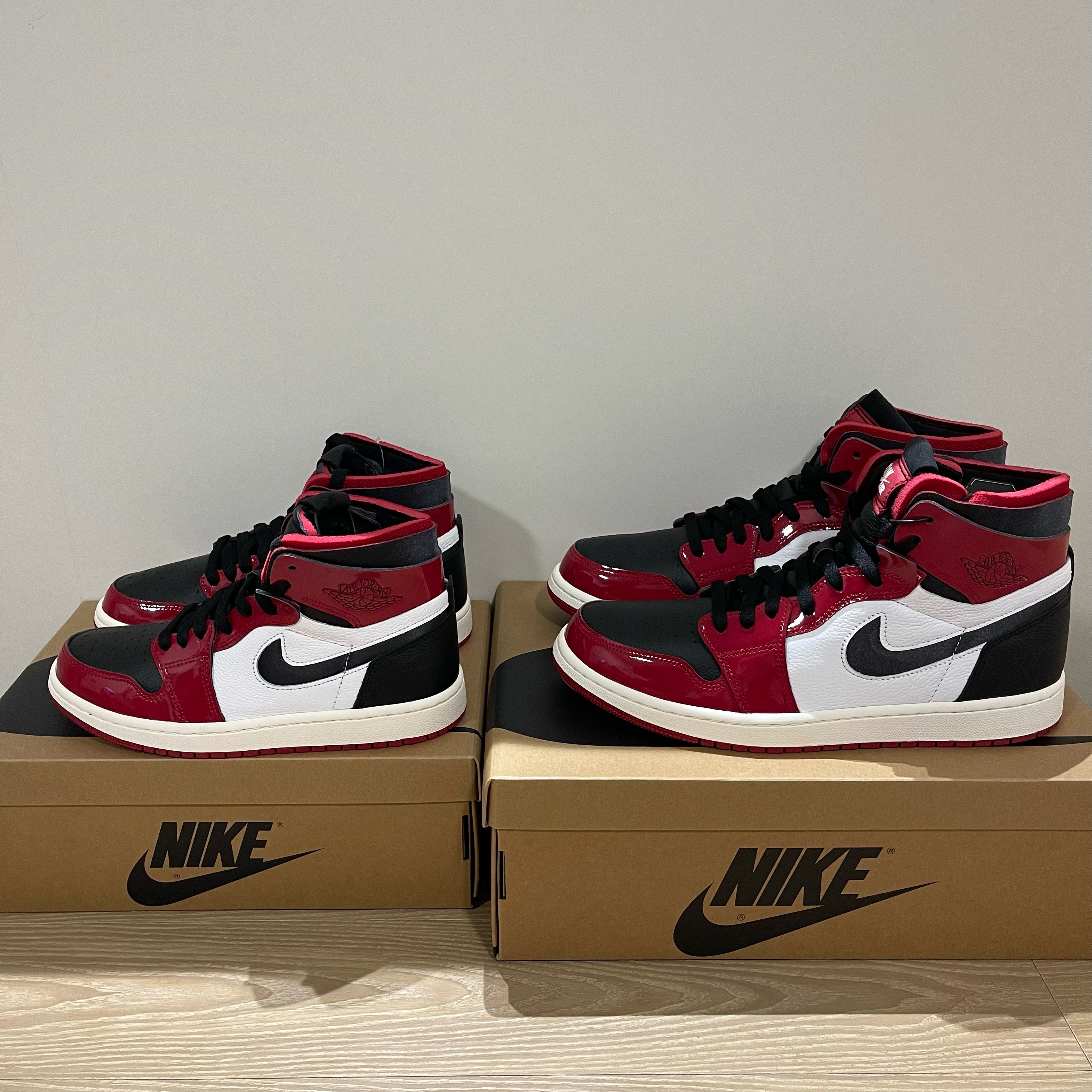 (W) Jordan 1 Zoom Air CMFT Gym Red Black 착용 스타일