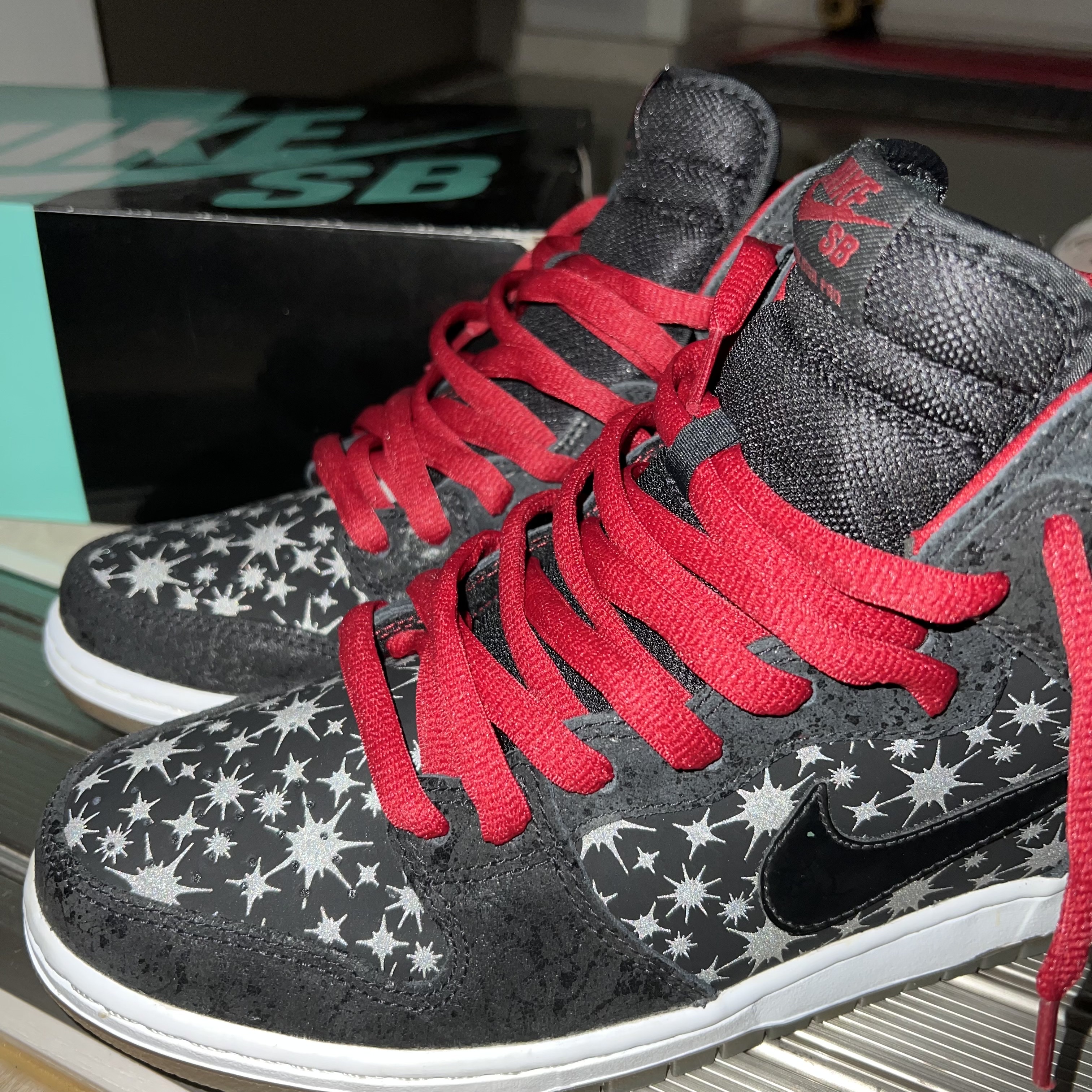 Nike x BROOKLYN PROJECTS Dunk High Premium SB Paparazzi 착용 스타일 - 2