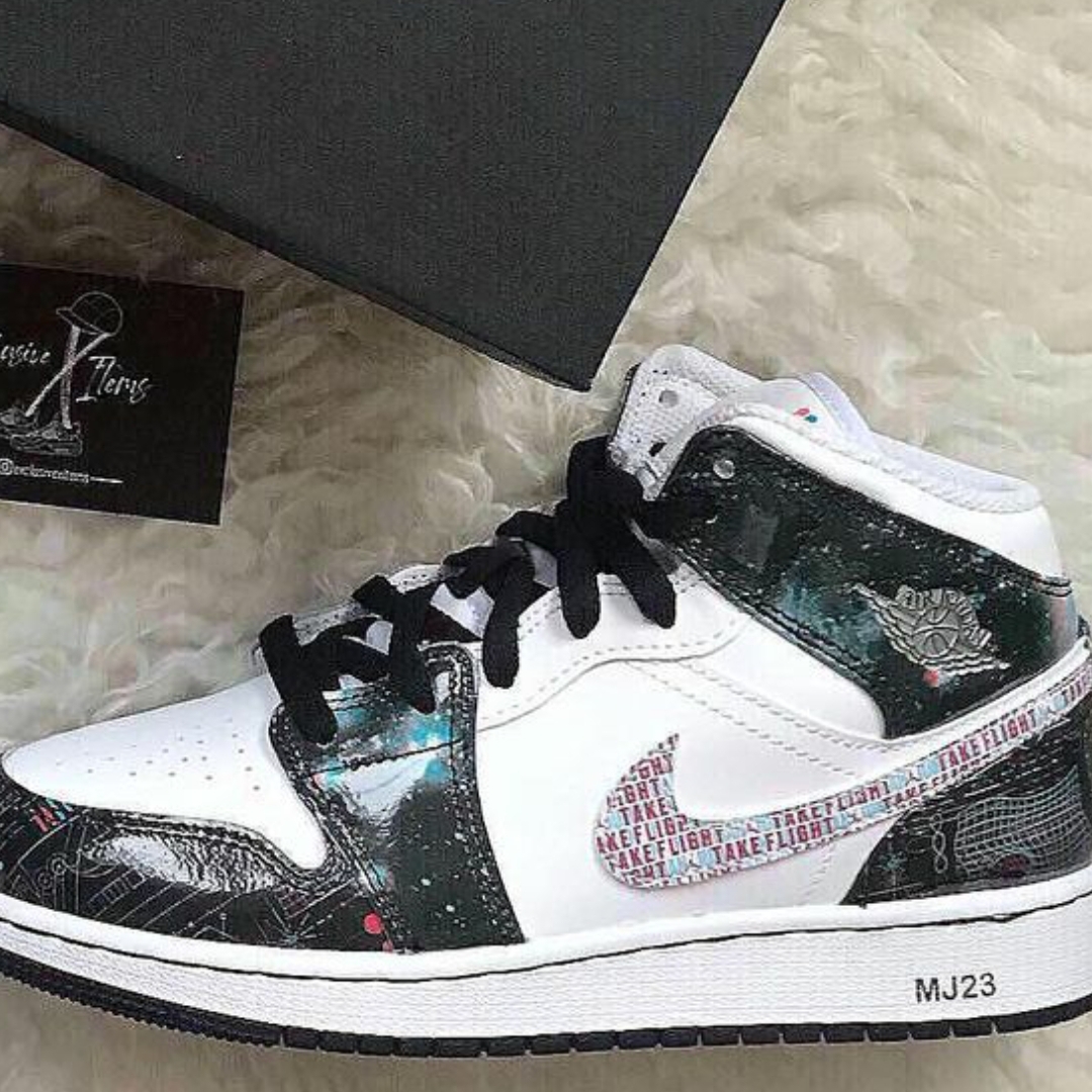 (GS) Jordan 1 Mid SE Take Flight 착용 스타일 - 2