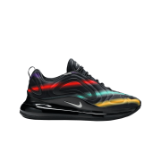 Nike Air Max 720 Black Neon Streaks