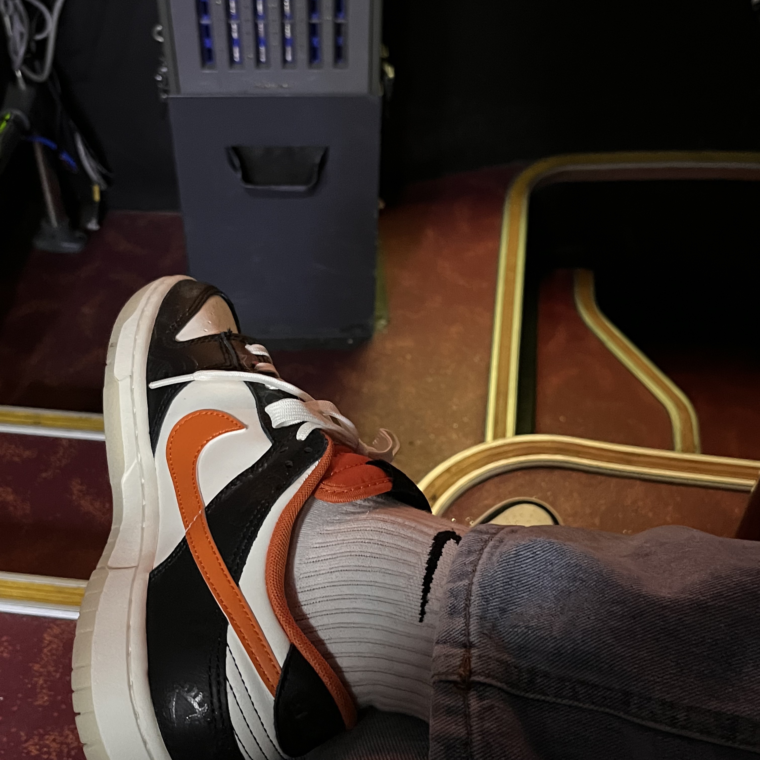 Nike Dunk Low Retro PRM Halloween 착용 스타일 - 1