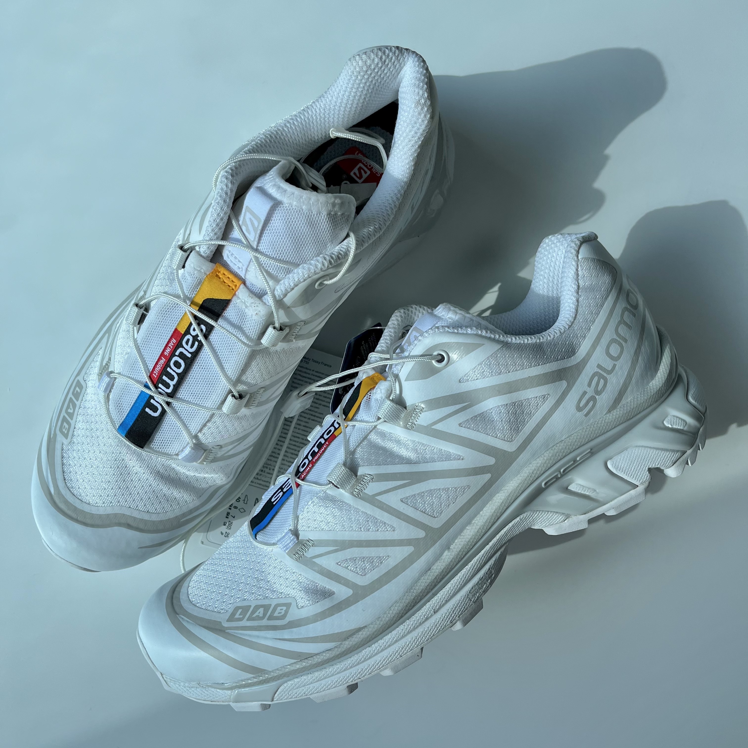 Salomon XT-6 ADV White 착용 스타일