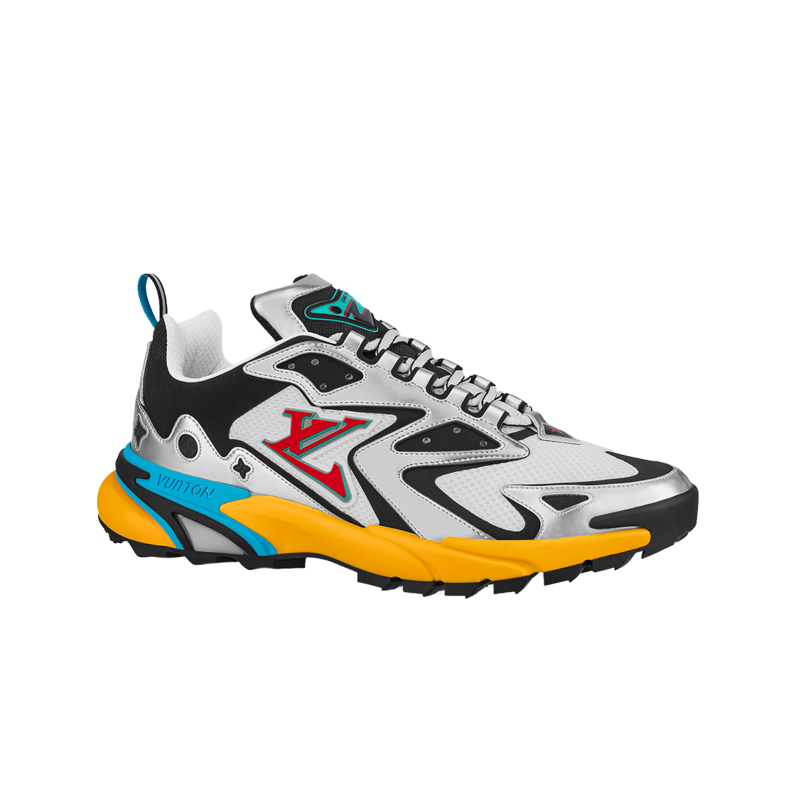 루이비통 러너 태틱 스니커즈 실버