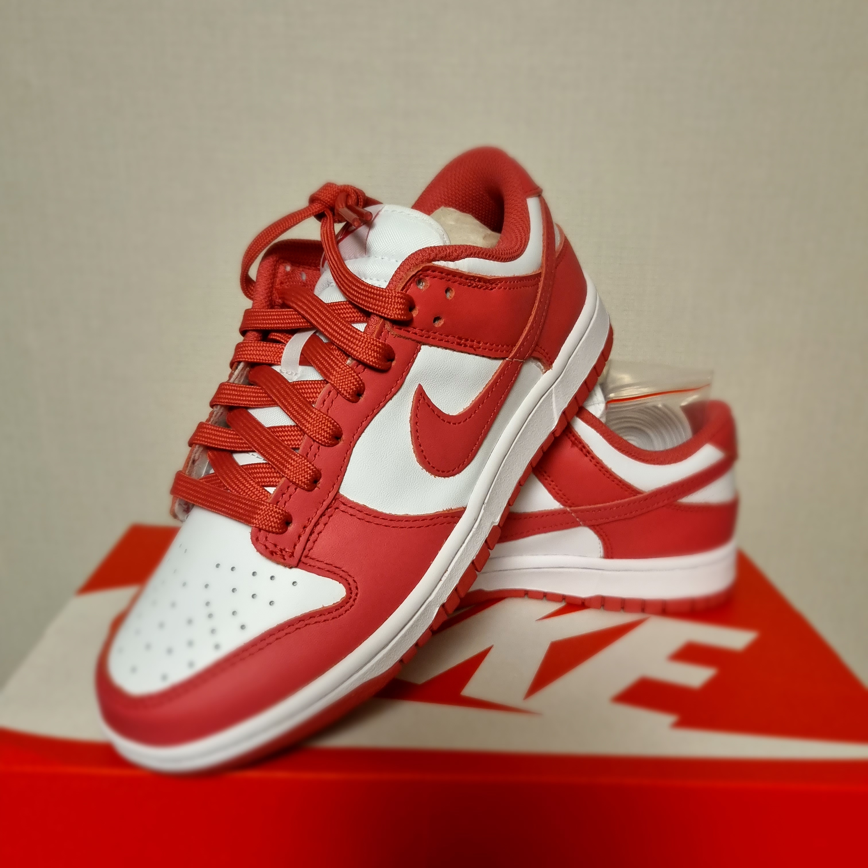 (W) Nike Dunk Low Archeo Pink 착용 스타일