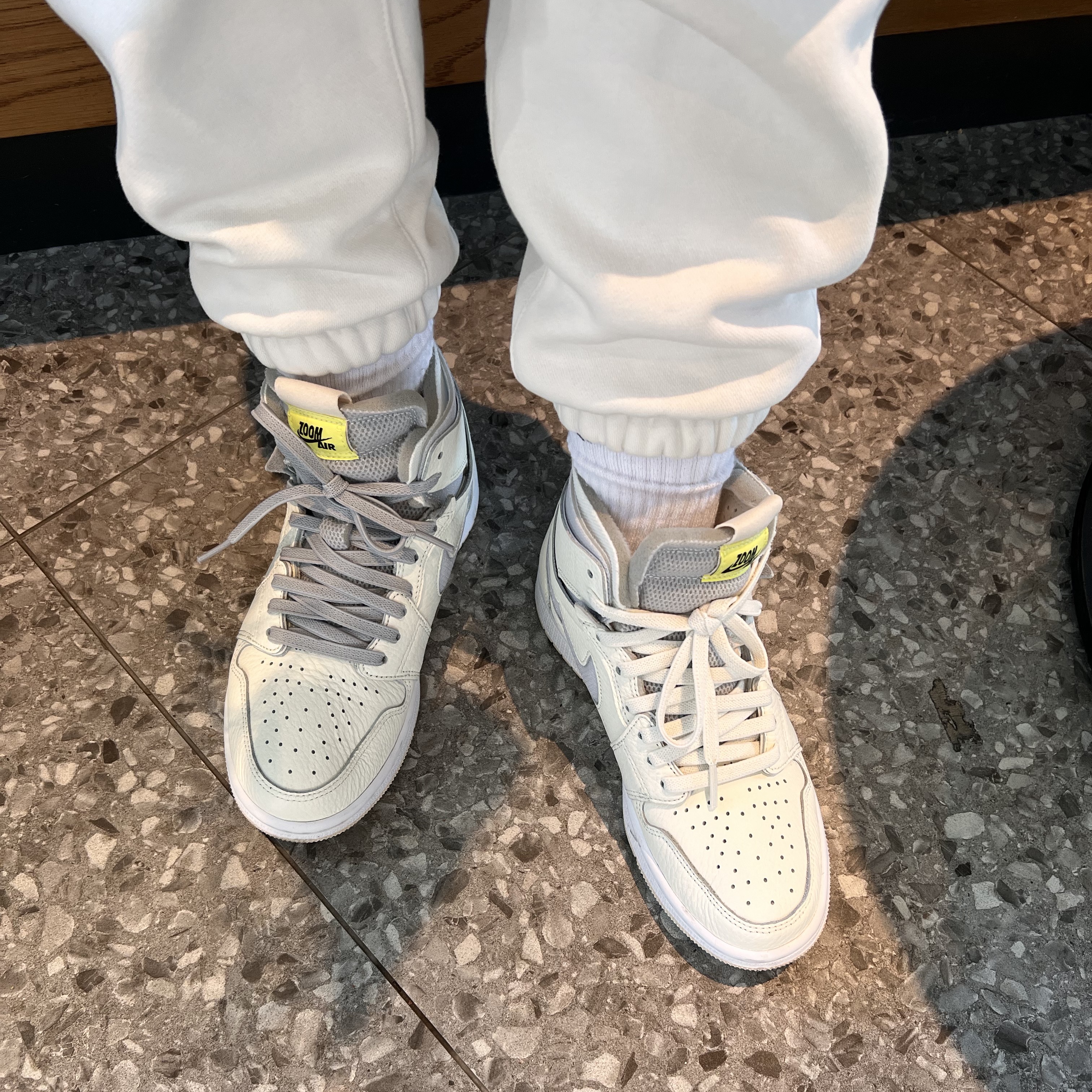 (W) Jordan 1 Zoom Air CMFT Sail 착용 스타일