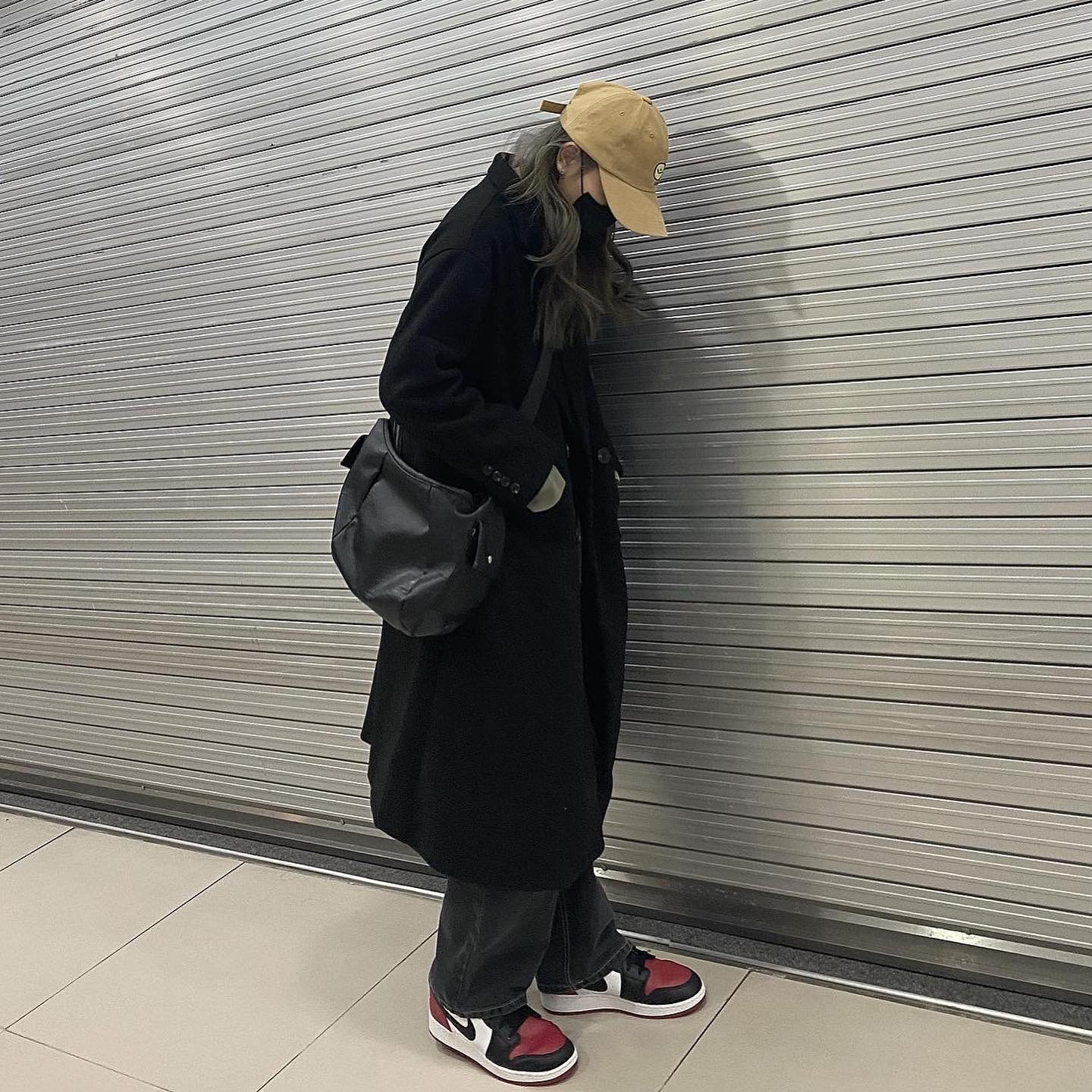 Jordan 1 Low Bred Toe 착용 스타일 - 1