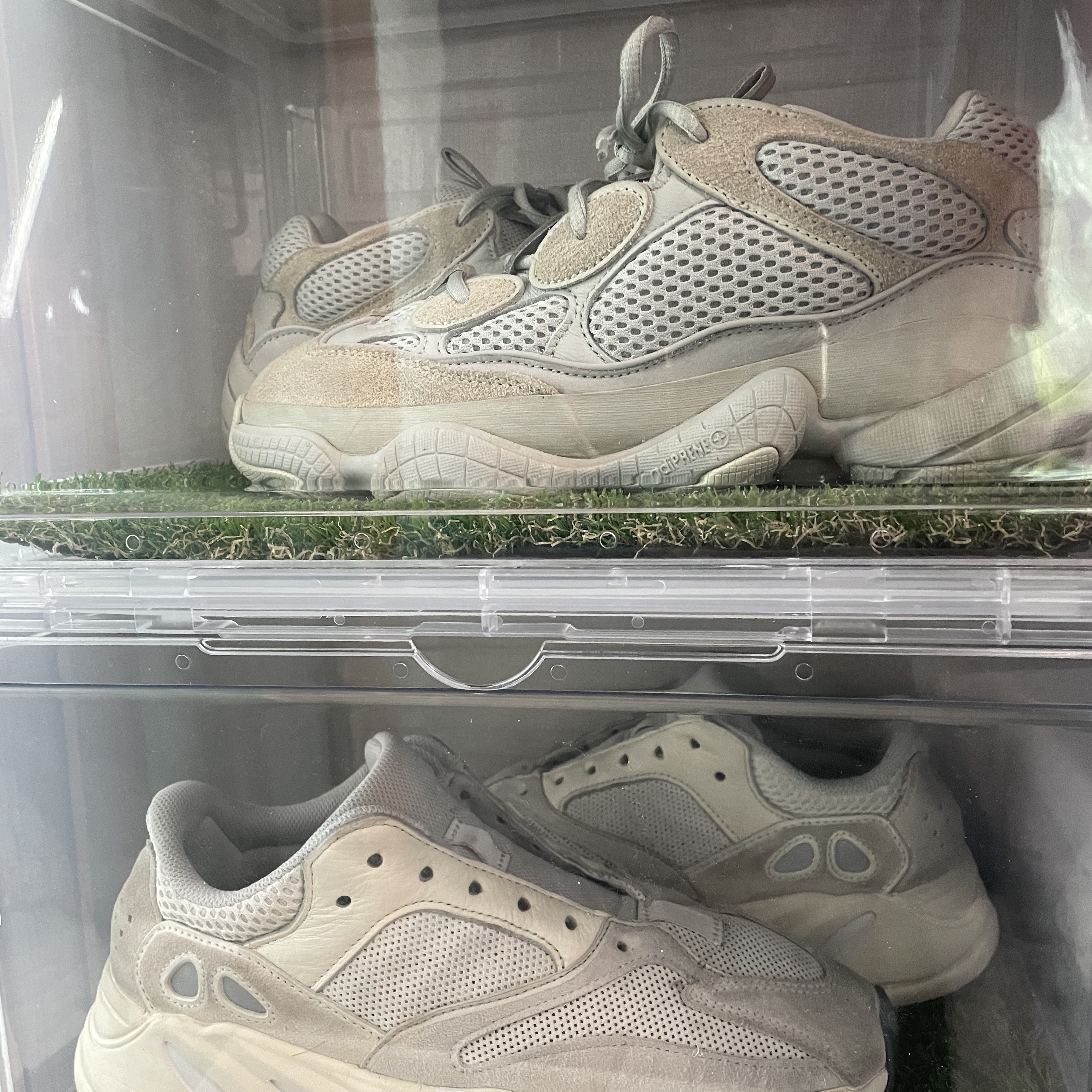Adidas Yeezy 500 Salt, Adidas Yeezy Boost 700 Analog 2019 착용 스타일