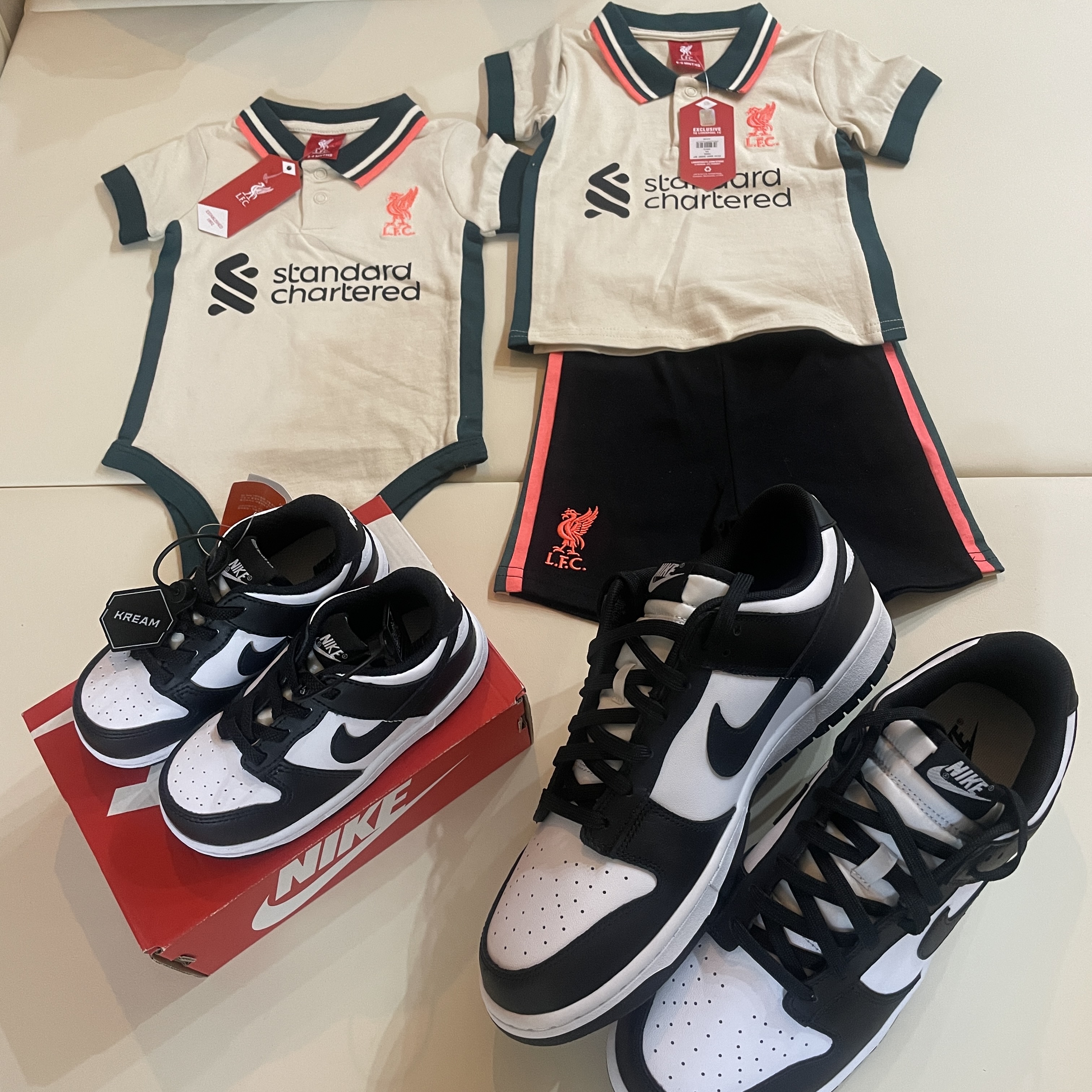 (TD) Nike Dunk Low Black 착용 스타일