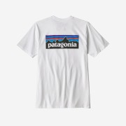 Patagonia P-6 Logo Responsibili-Tee S/S White