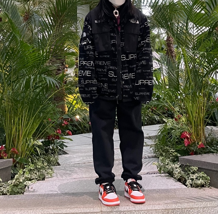 (GS) Jordan 1 Low OG Starfish, Nike x Stussy NRG ZR Fleece Pants Black - US/EU 착용 스타일