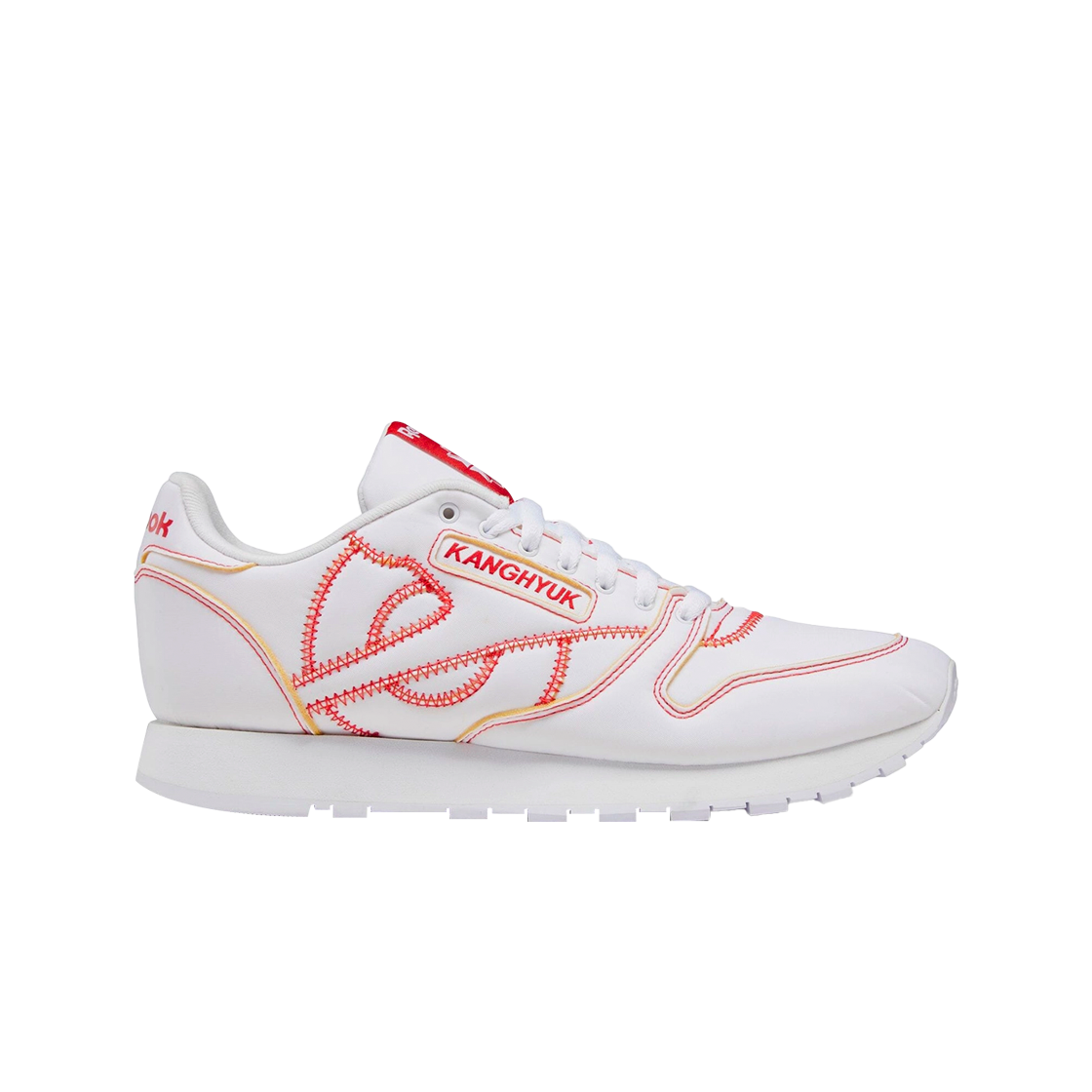 리복 x 강혁 클래식 레더 화이트 프라이멀 레드(Reebok x Kanghyuk Classic Leather White Primal Red)