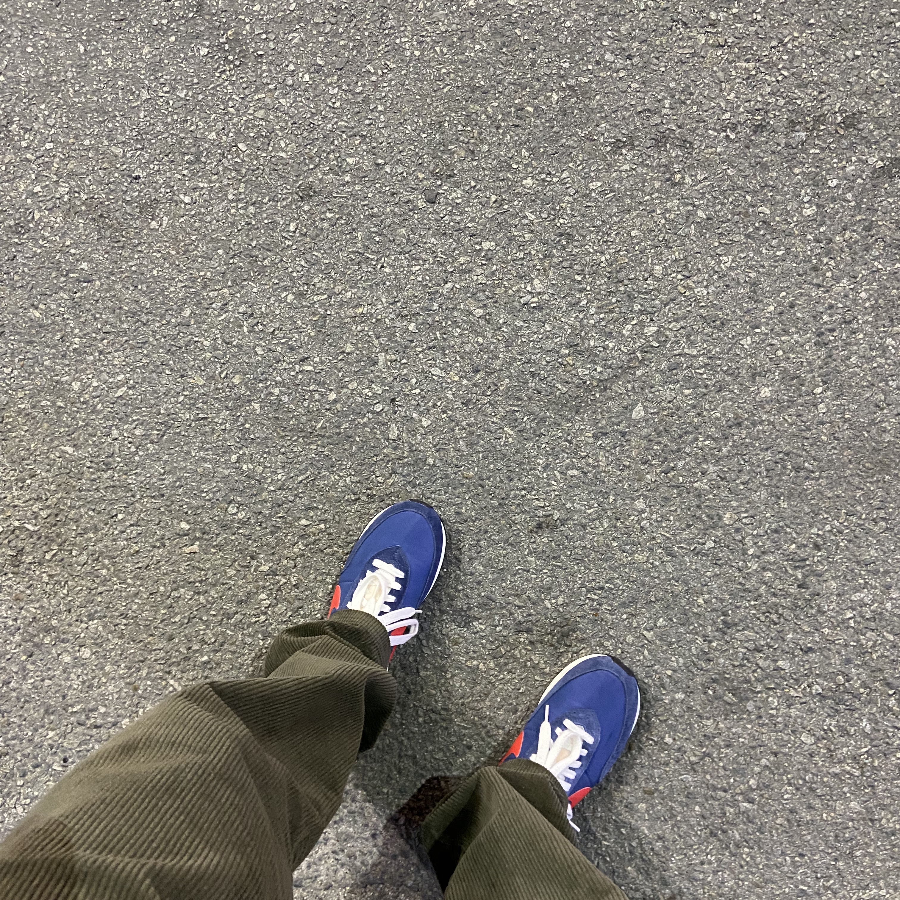 Nike Waffle Trainer 2 SP Midnight Navy 착용 스타일
