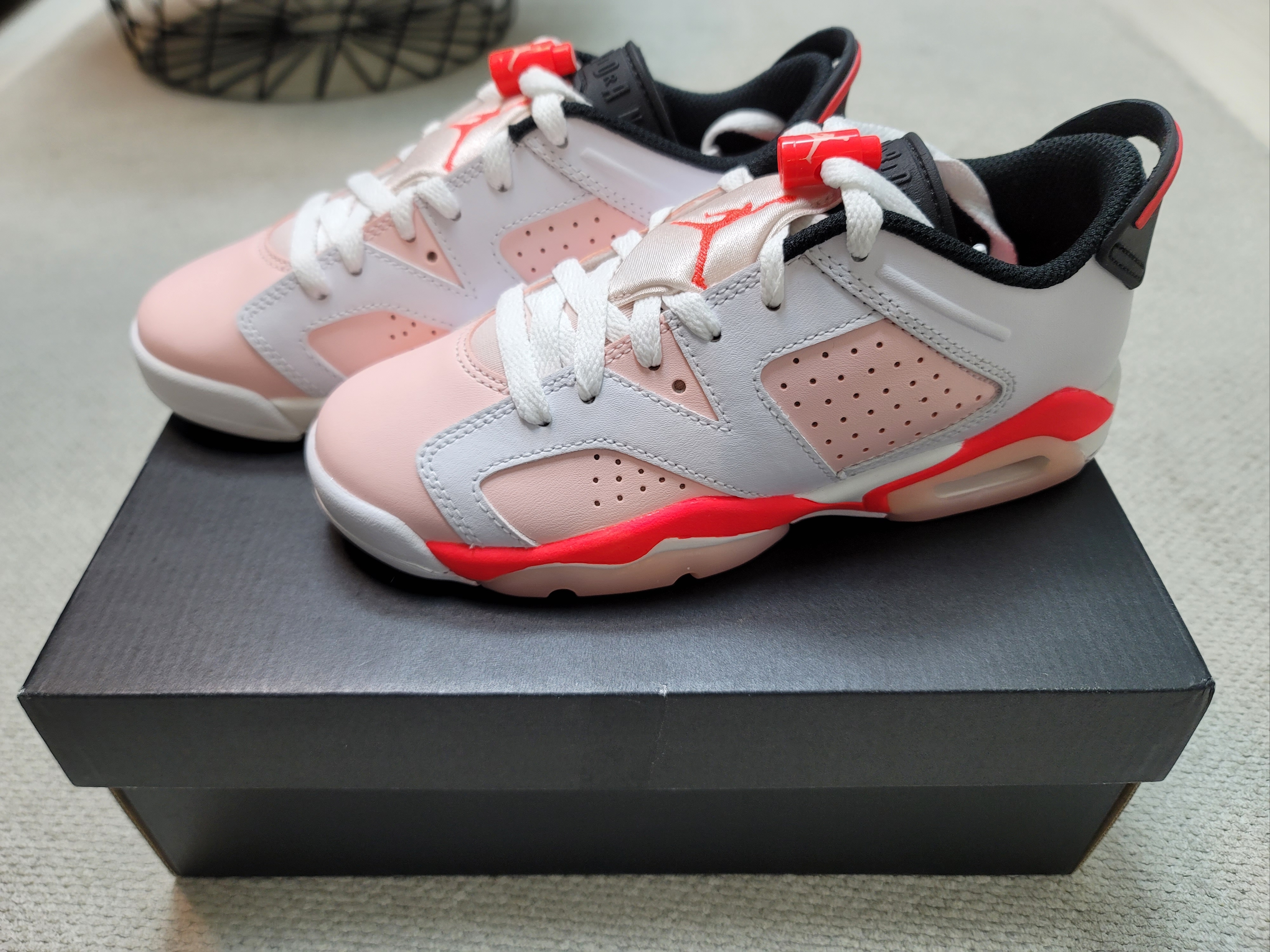 (GS) Jordan 6 Low Atmosphere 착용 스타일 - 1