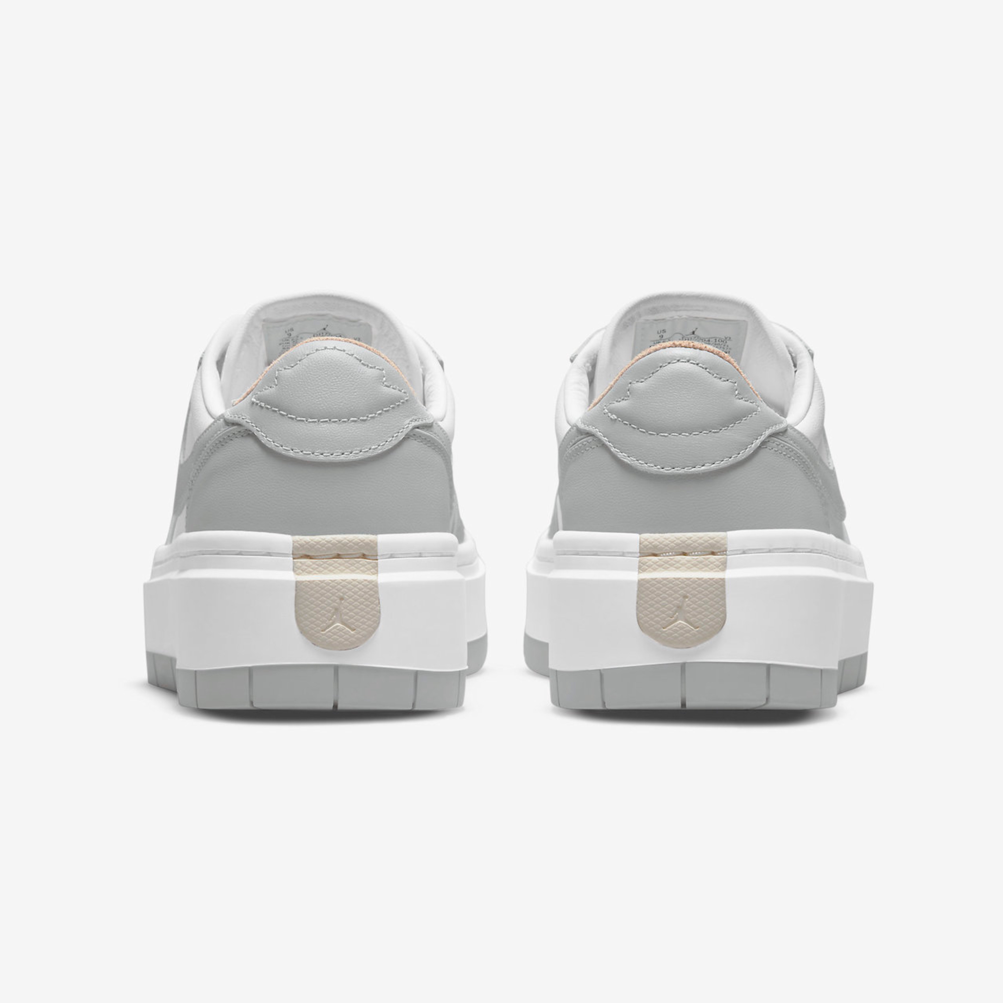 (W) Jordan 1 Elevate Low White and Wolf Grey, (W) Jordan 1 Elevate Low White Onyx 착용 스타일 - 5