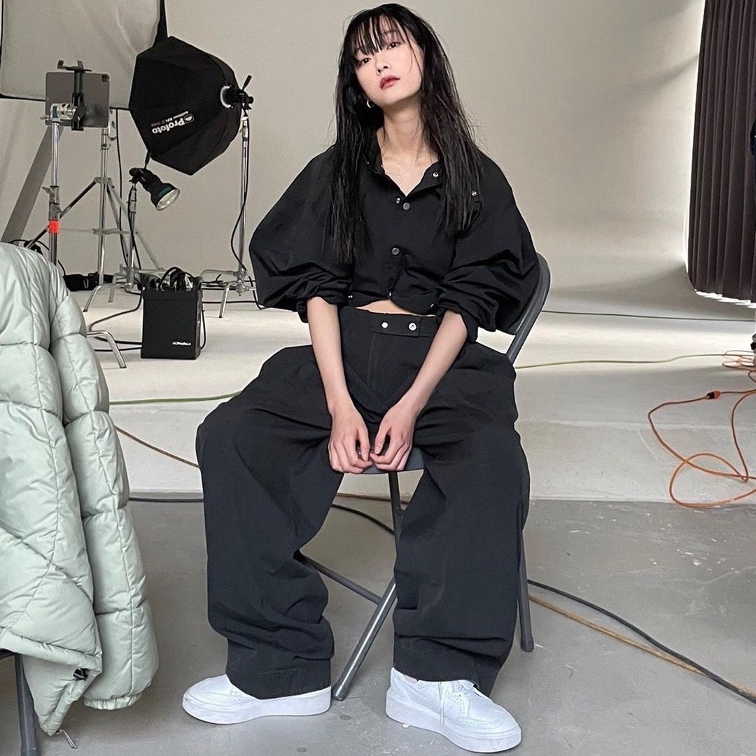 Nike x Peaceminusone Kwondo1 White 착용 스타일 - 3
