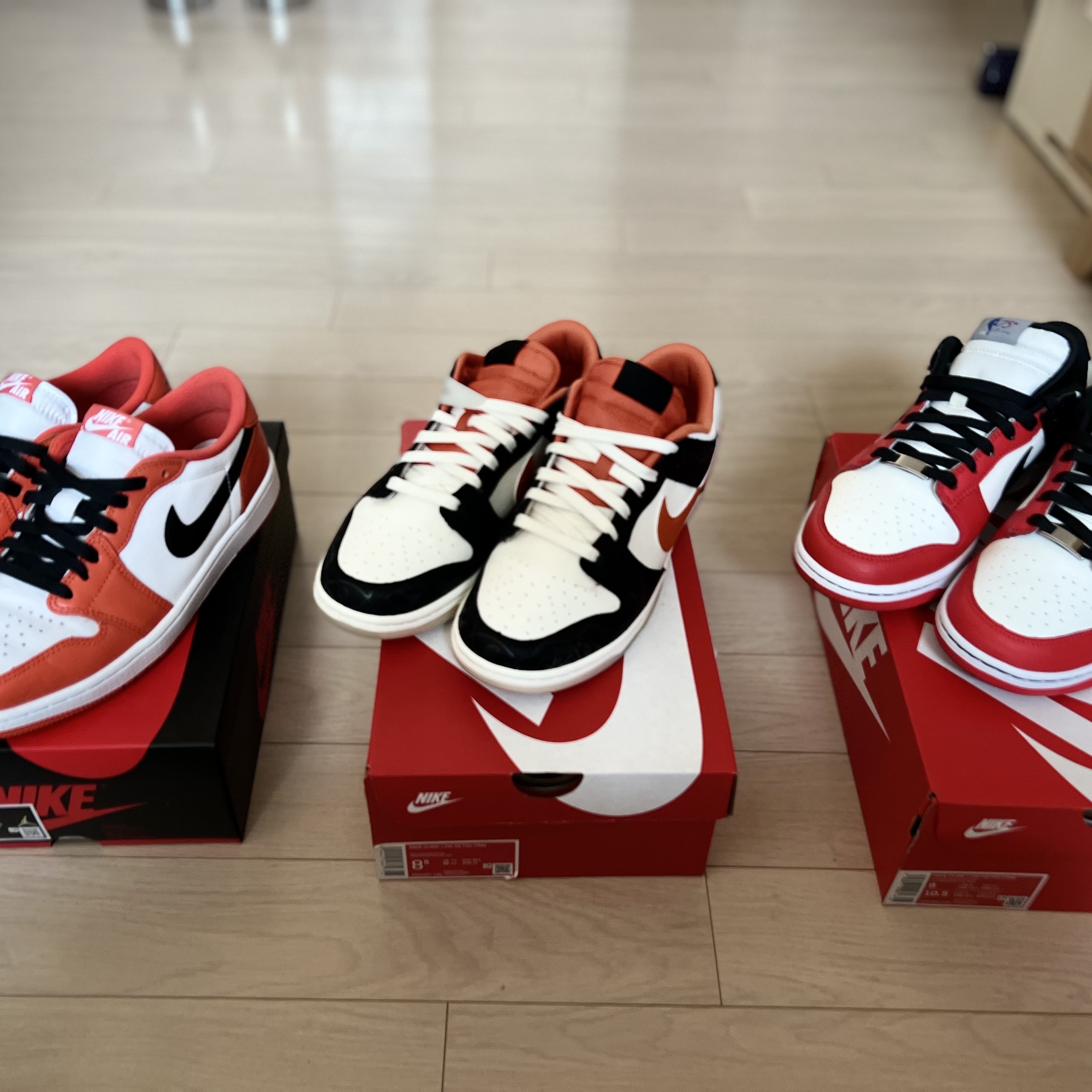 Jordan 1 Low OG Starfish, Nike Dunk Low Retro PRM Halloween 착용 스타일 - 2