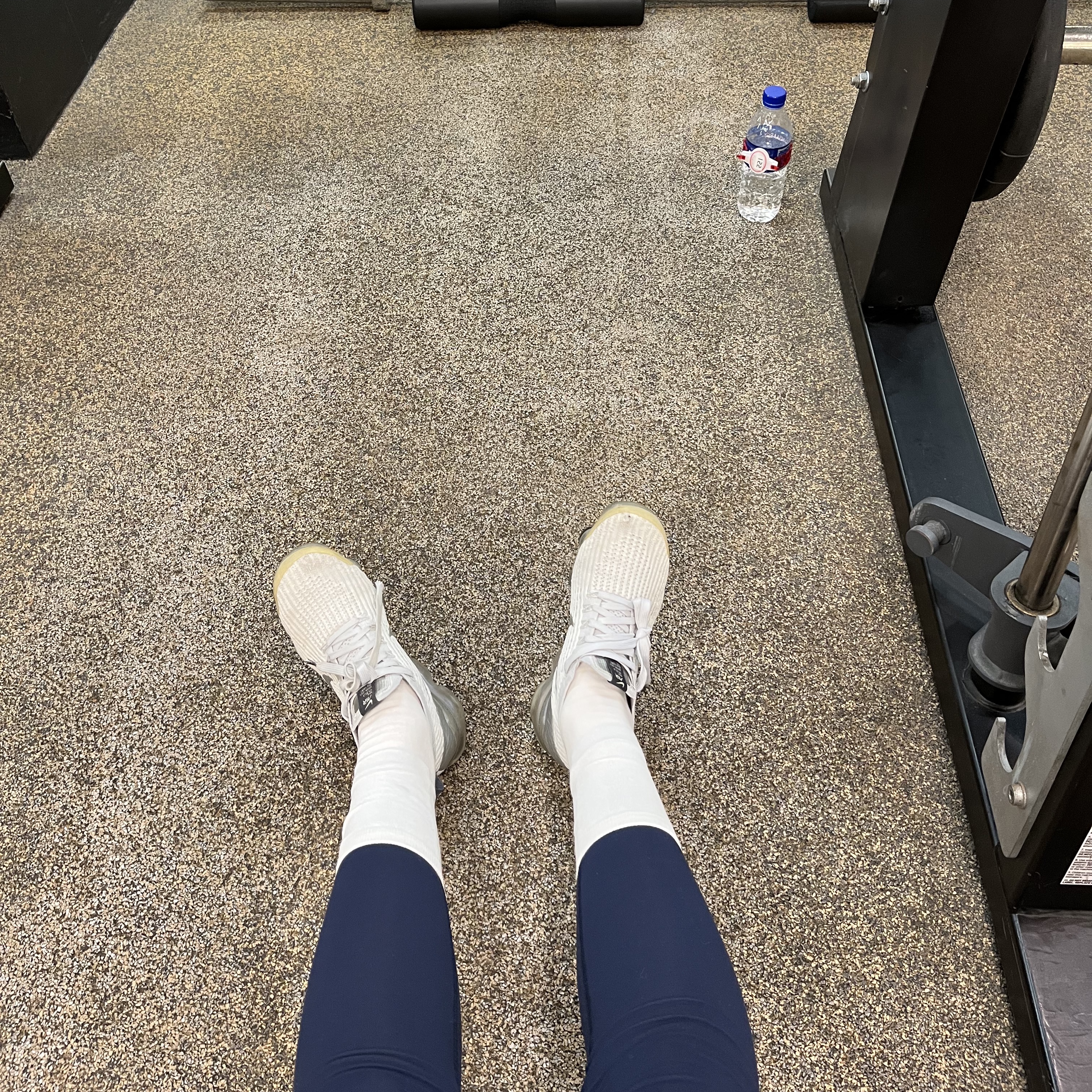 Nike Air VaporMax Flyknit 3 White Pure Platinum 착용 스타일 - 2