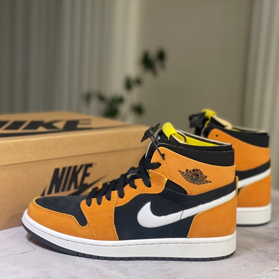 Jordan 1 Zoom Air CMFT Monarch Orange 착용 스타일 - 3
