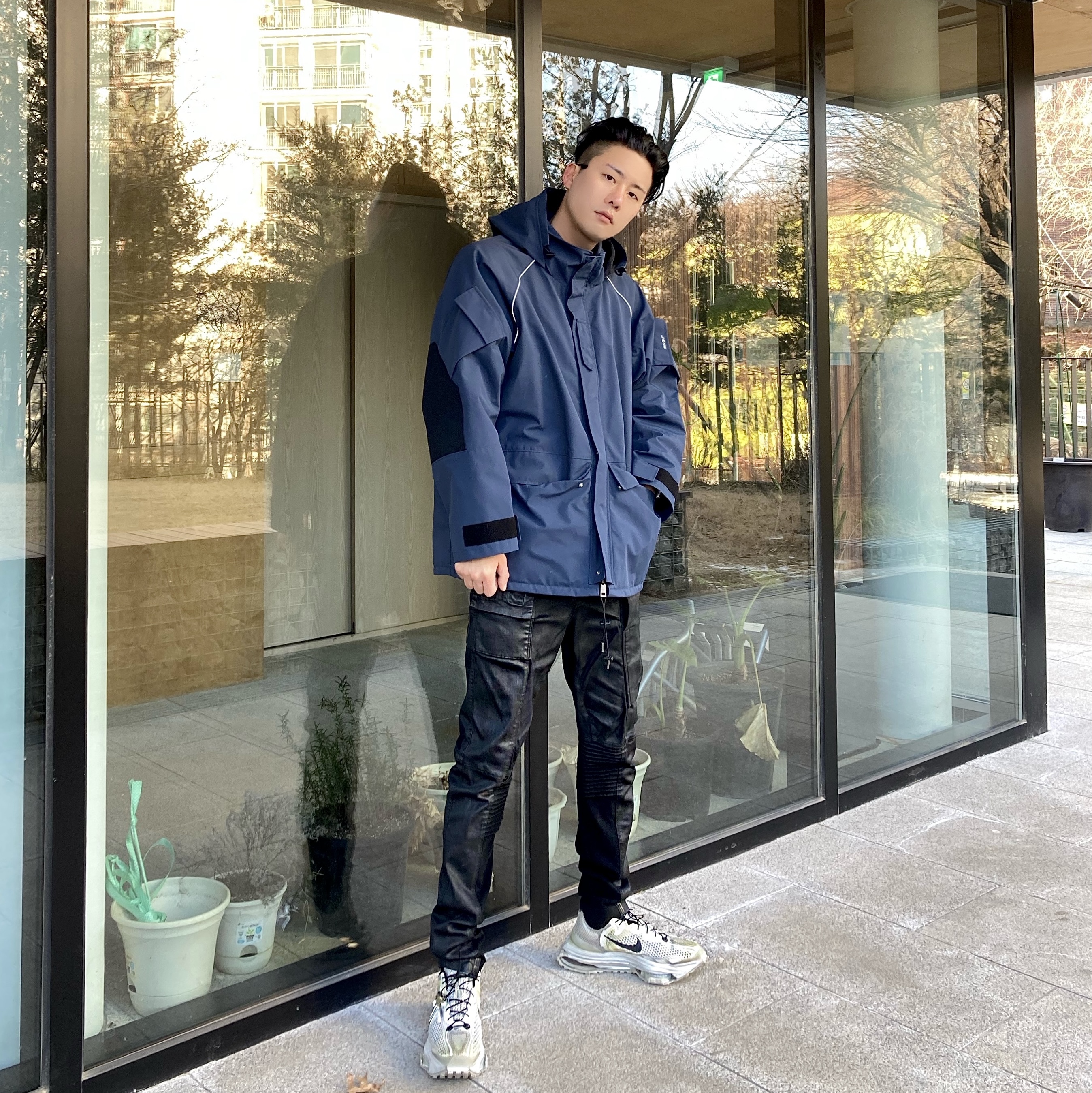 Nike x Matthew M Williams Zoom 004 Stone 착용 스타일