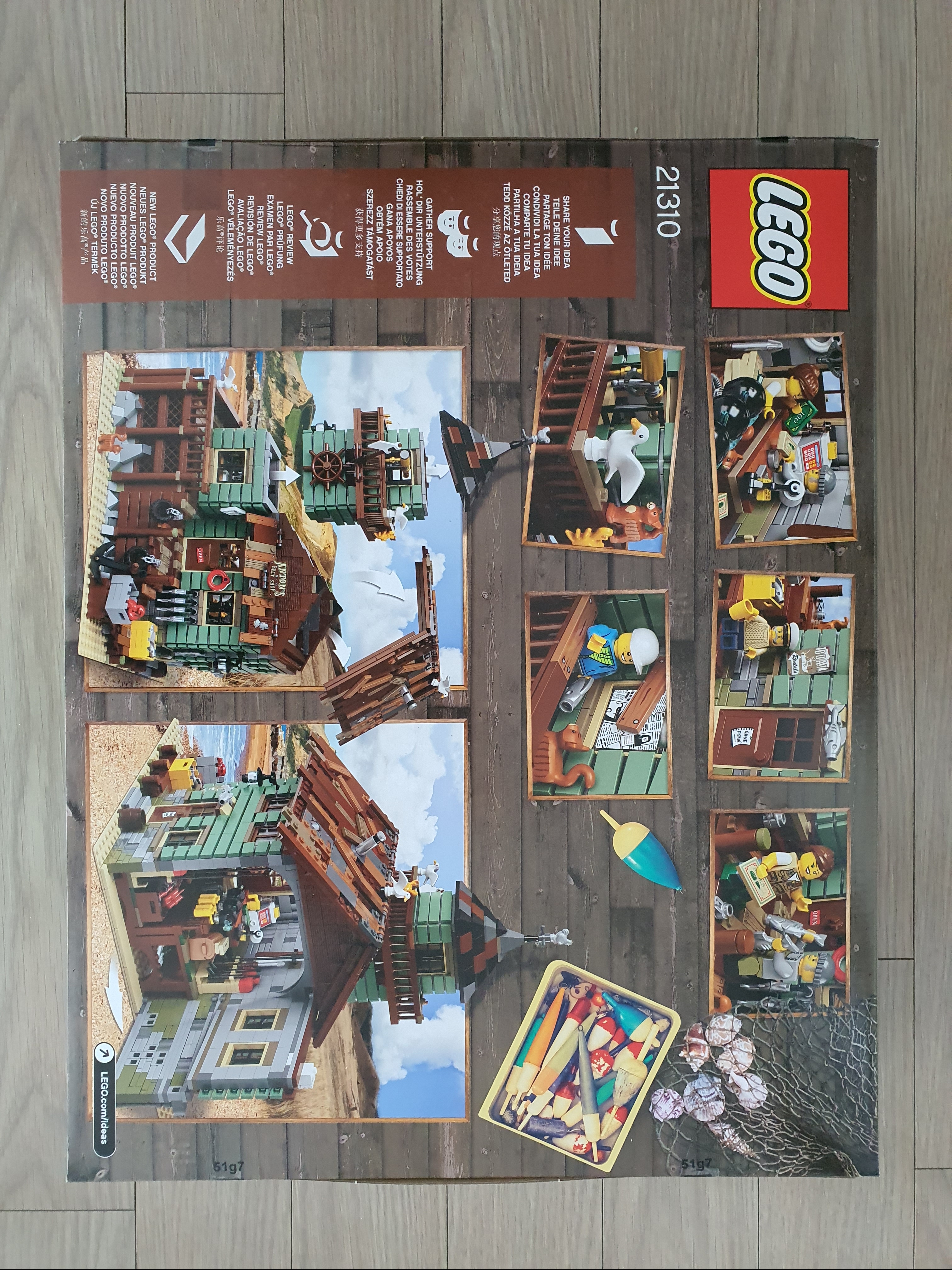 Lego Old Fishing Store 착용 스타일 - 2