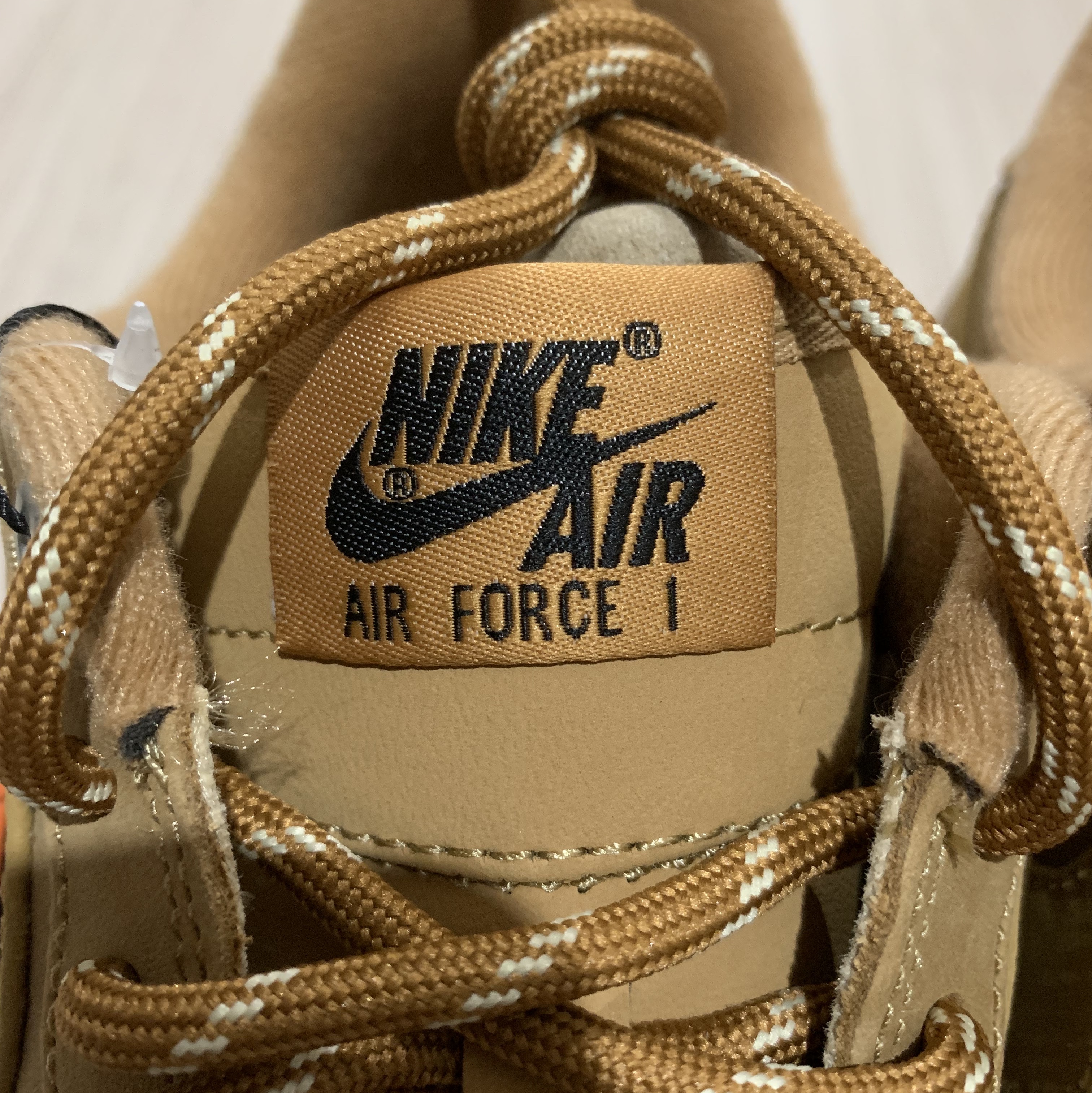 Nike Air Force 1 '07 WB Flax 착용 스타일 - 3