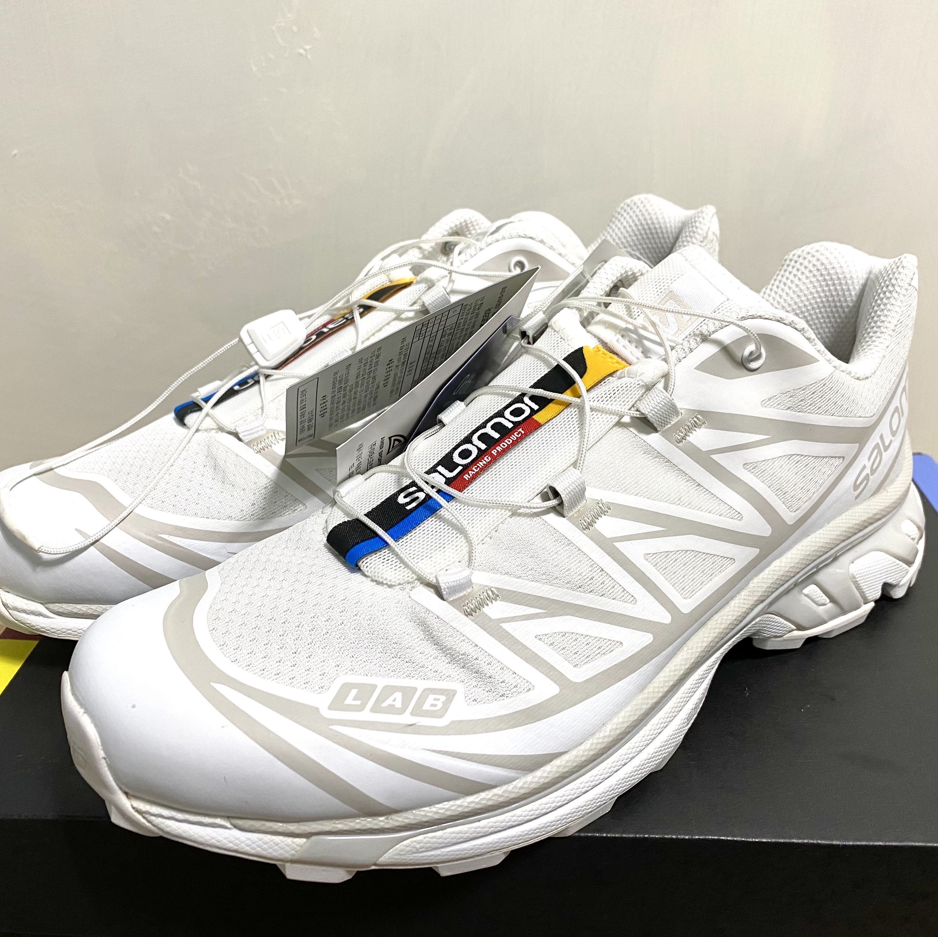 Salomon XT-6 ADV White 착용 스타일