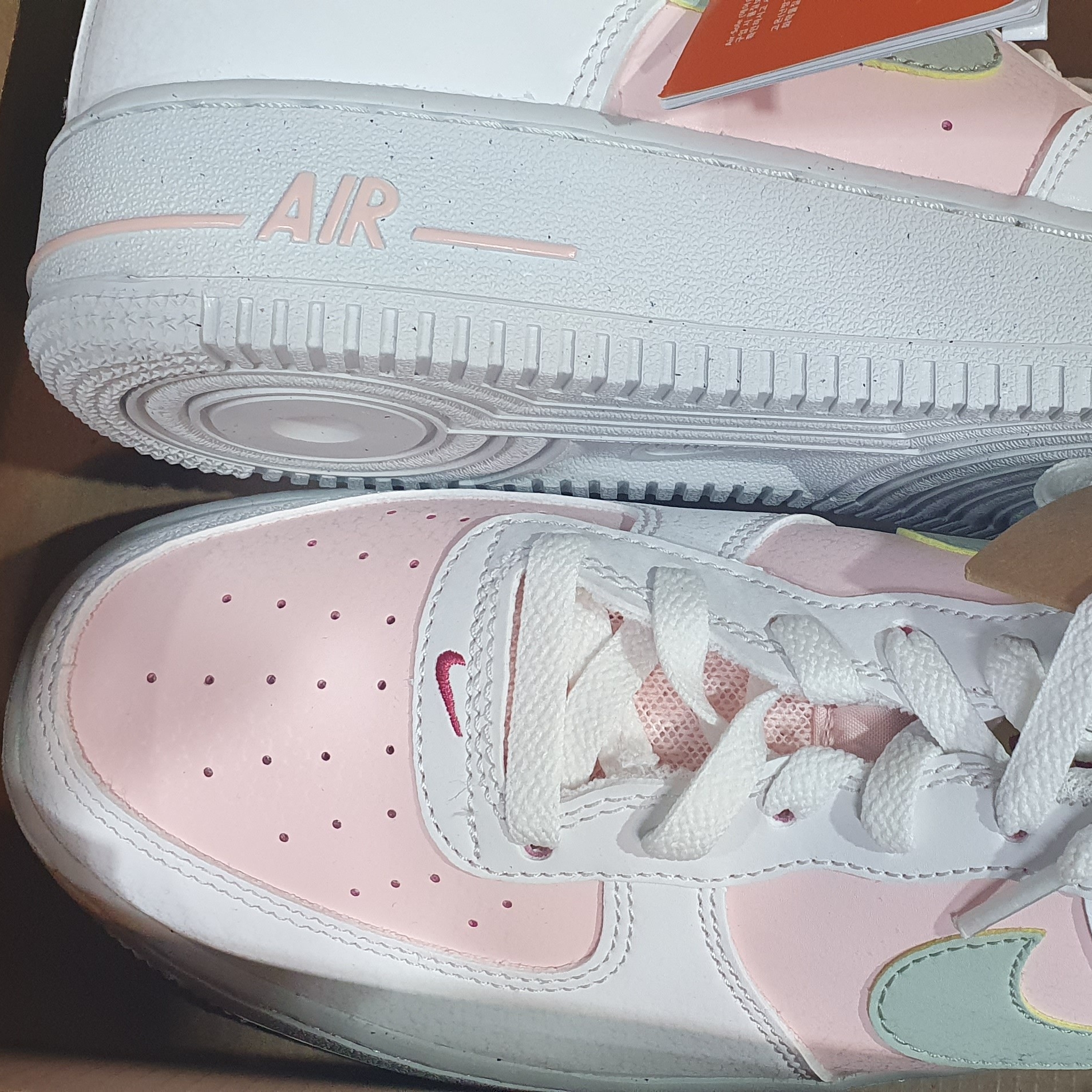 (GS) Nike Air Force 1 Impact Summit White Atmosphere 착용 스타일