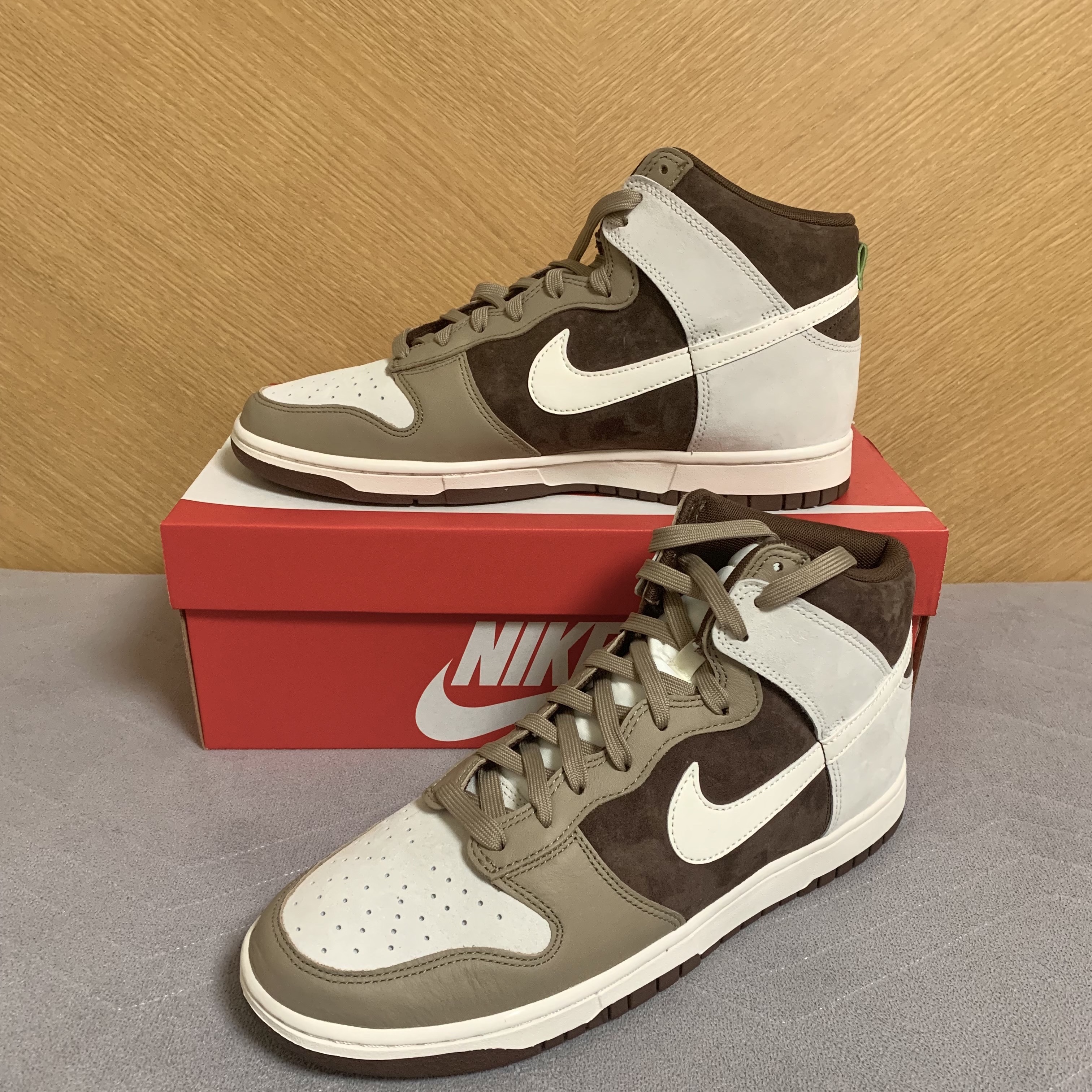 Nike Dunk High Retro PRM Light Chocolate 착용 스타일
