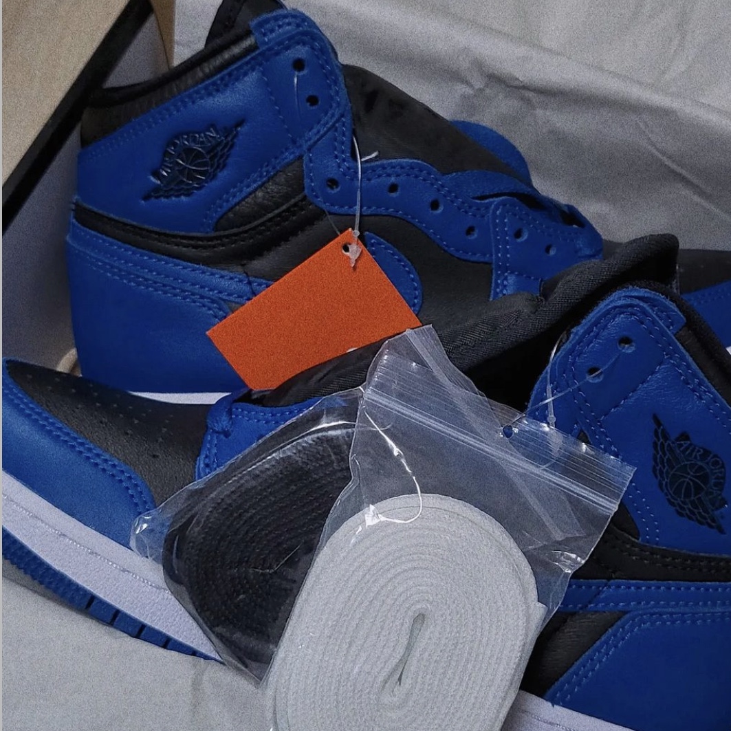 (GS) Jordan 1 Retro High OG Dark Marina Blue 착용 스타일