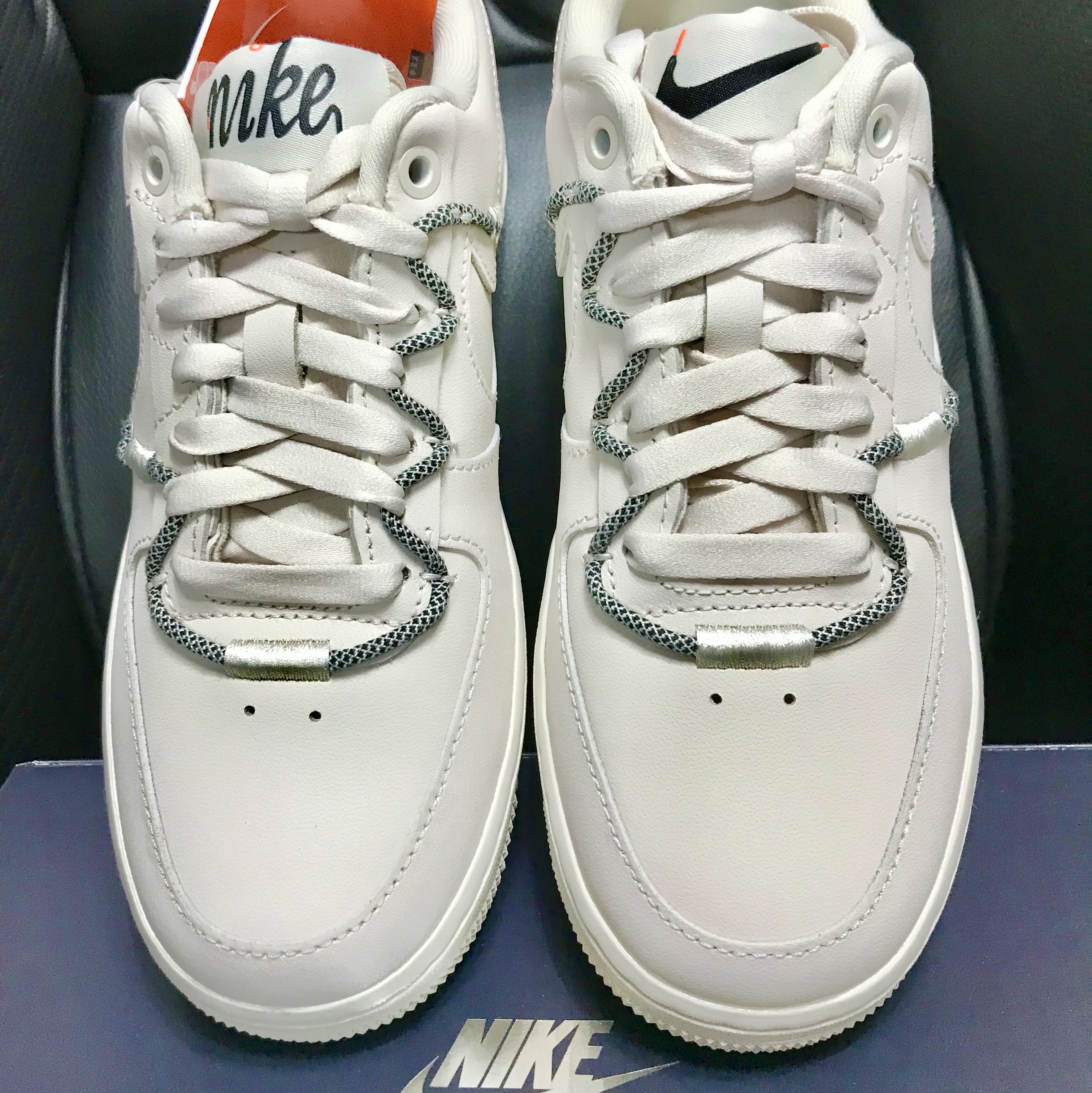 (W) Nike Air Force 1 '07 LX Light Orewood Brown 착용 스타일 - 3