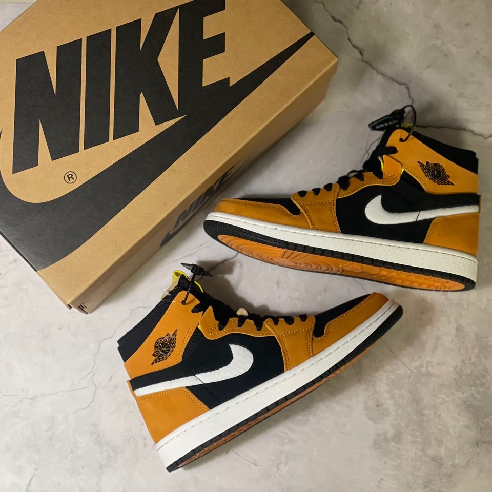 Jordan 1 Zoom Air CMFT Monarch Orange 착용 스타일 - 1
