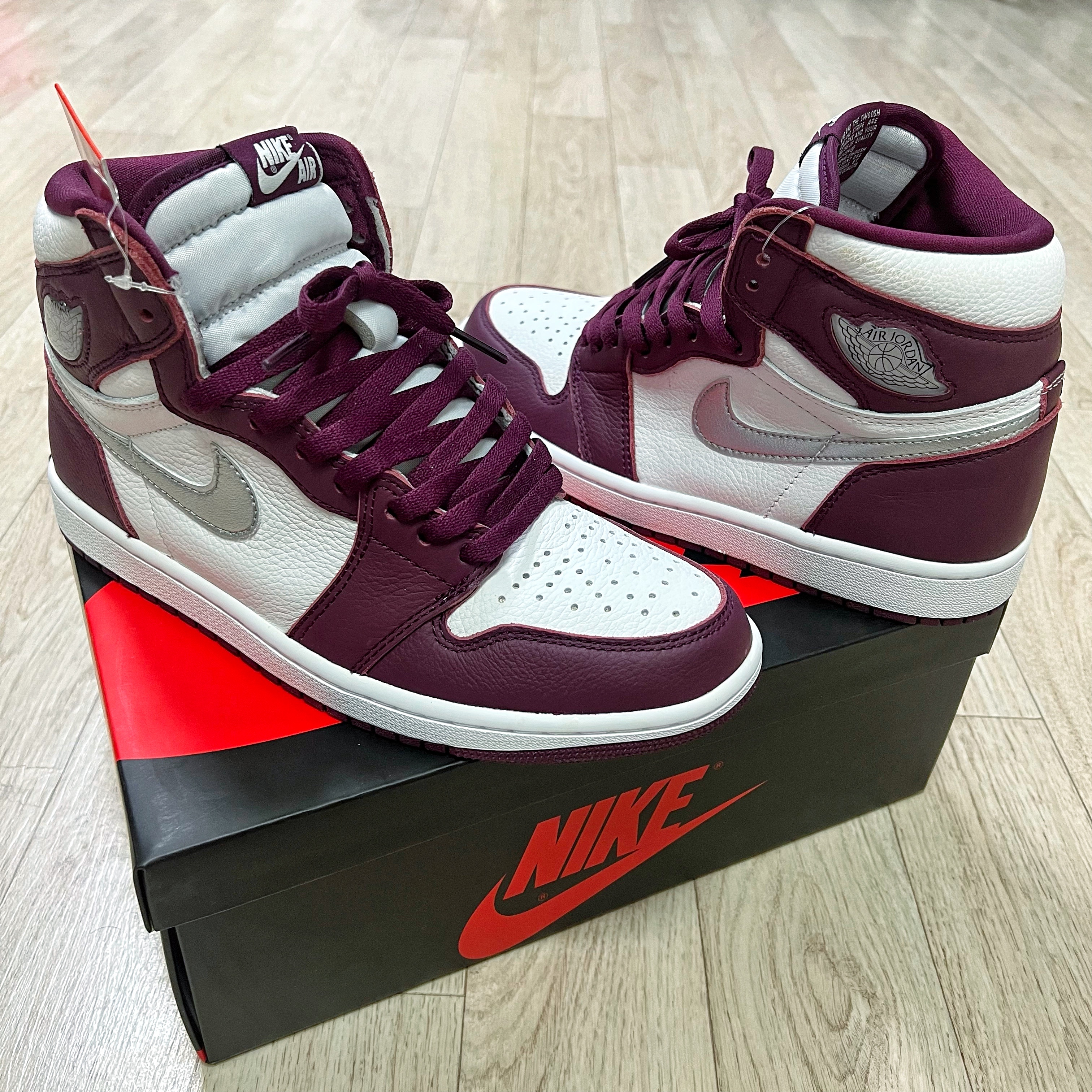 Jordan 1 Retro High OG Bordeaux 착용 스타일