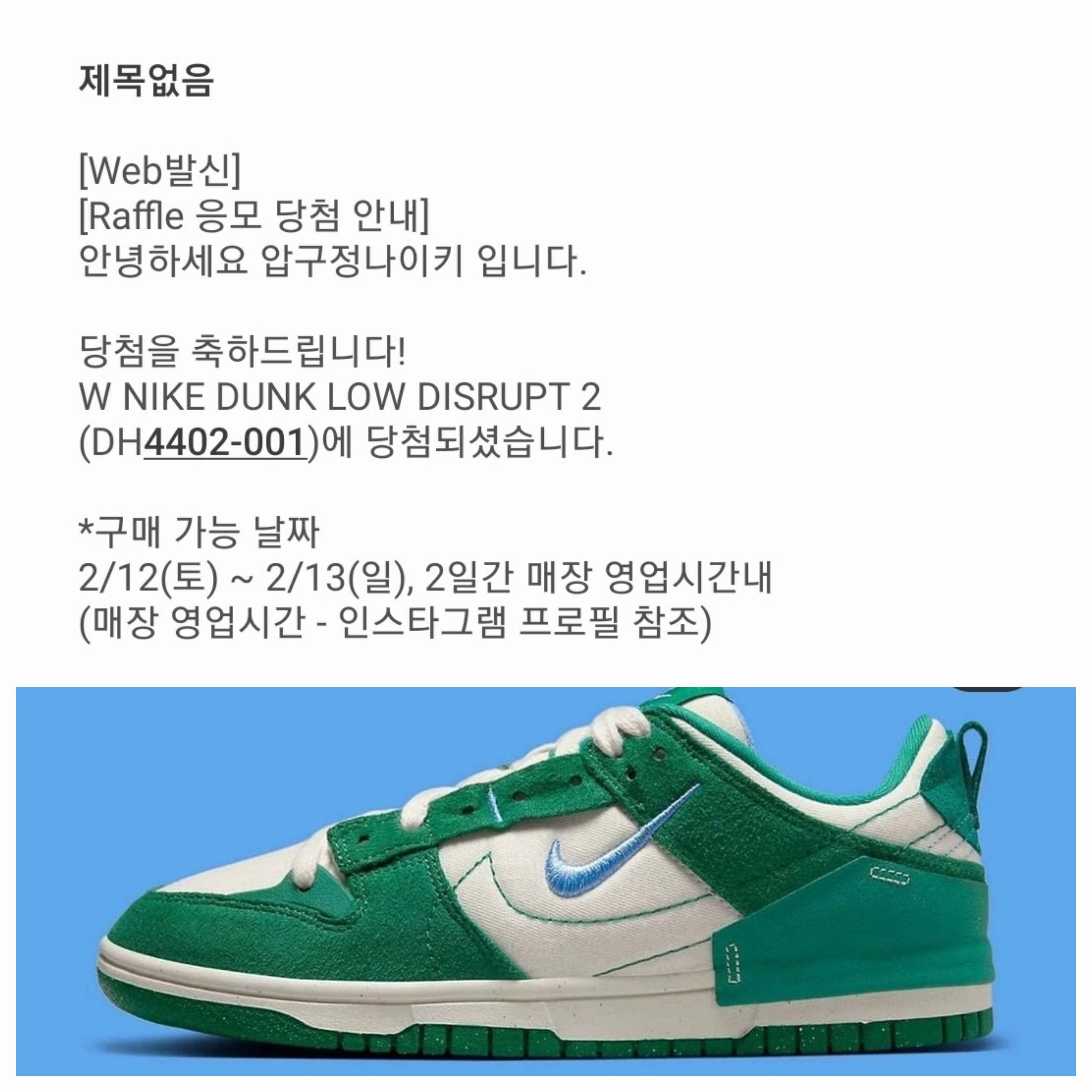 (W) Nike Dunk Low Disrupt 2 Phantom University Blue 착용 스타일